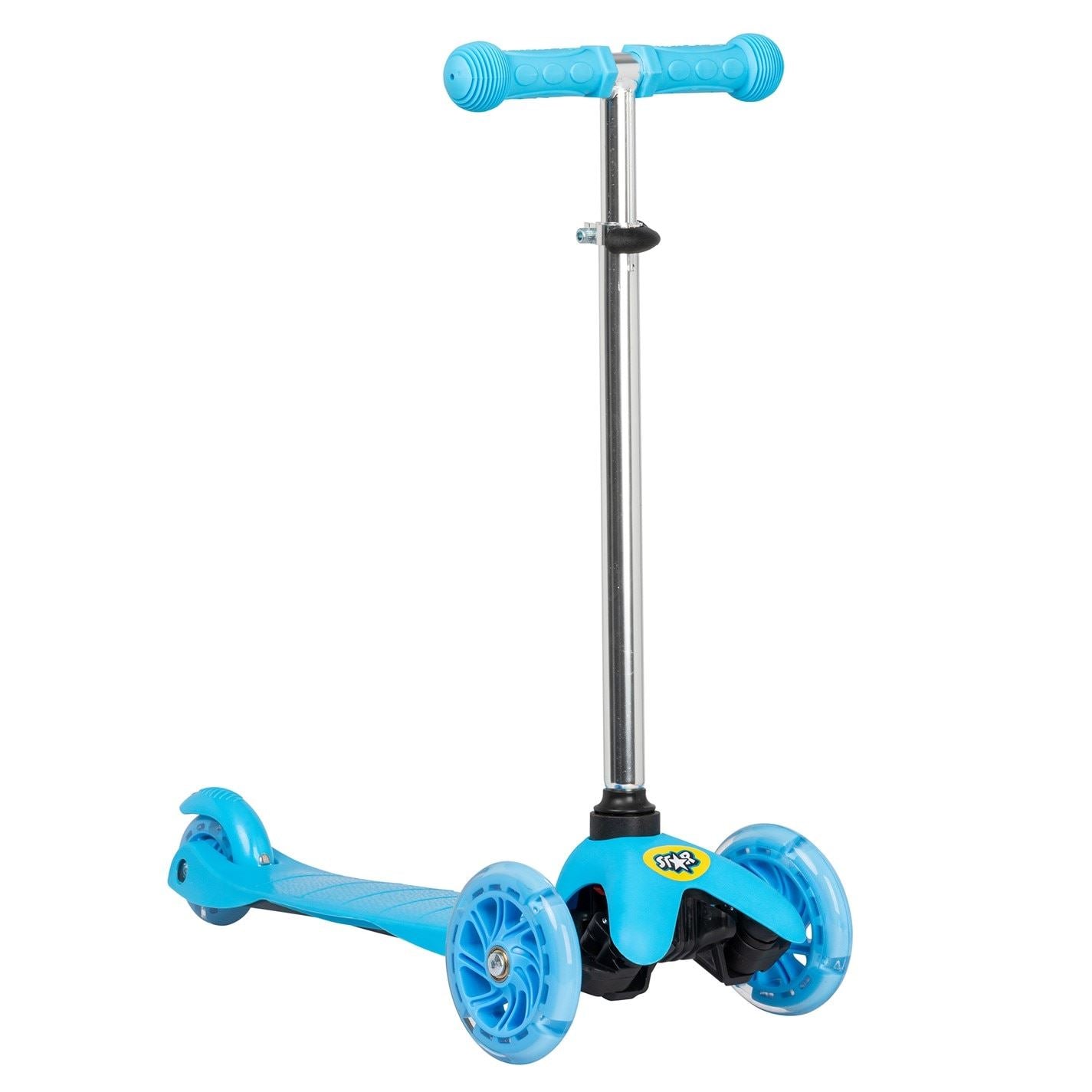 Star Light Up Tri Scooter Children