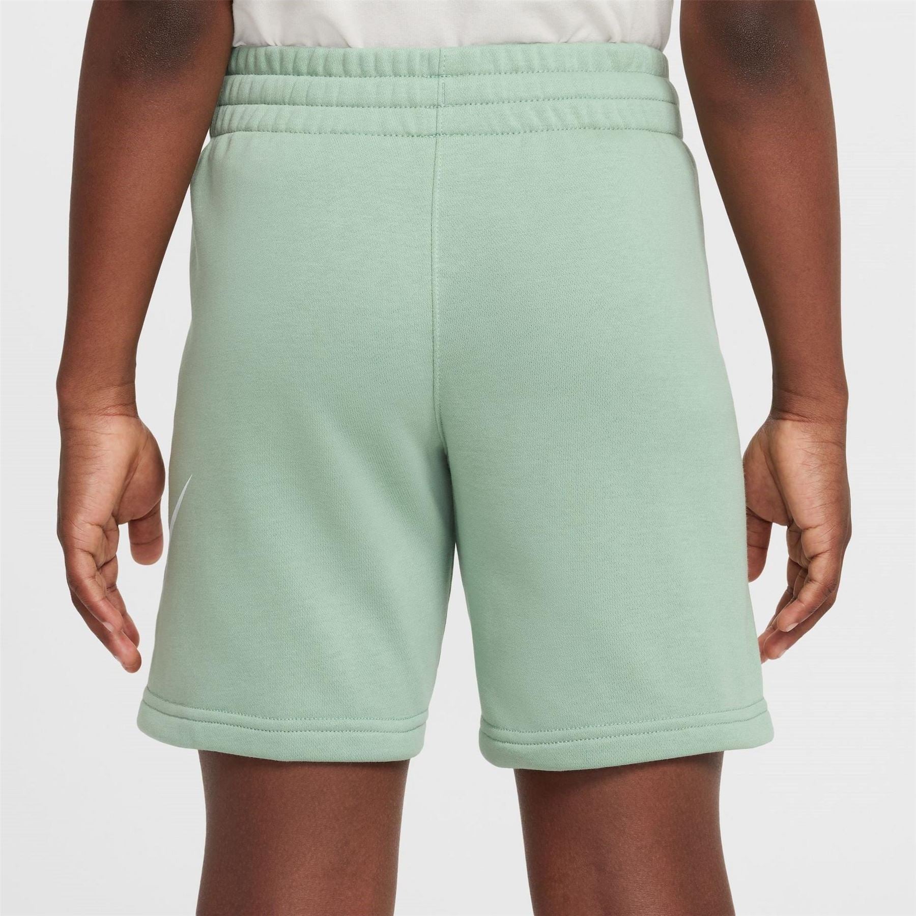 Nike Hybrid Bold Logo Sweat Shorts with Elasticated Waistband