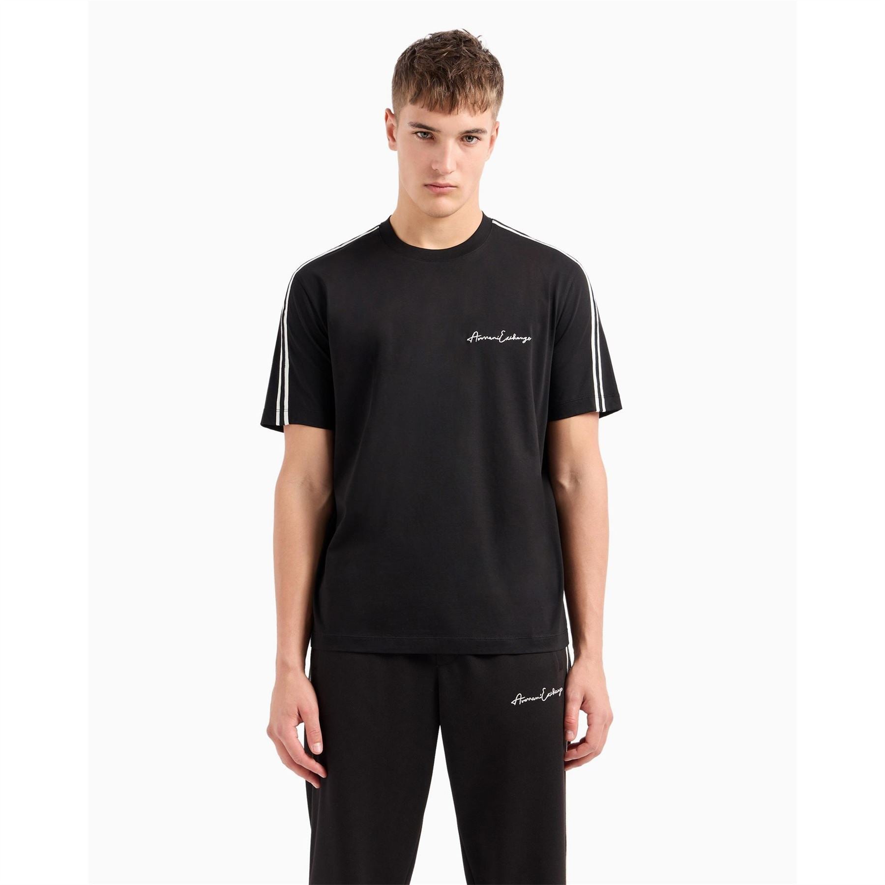 Armani Exchange Regular Fit Crew Neck T-Shirt