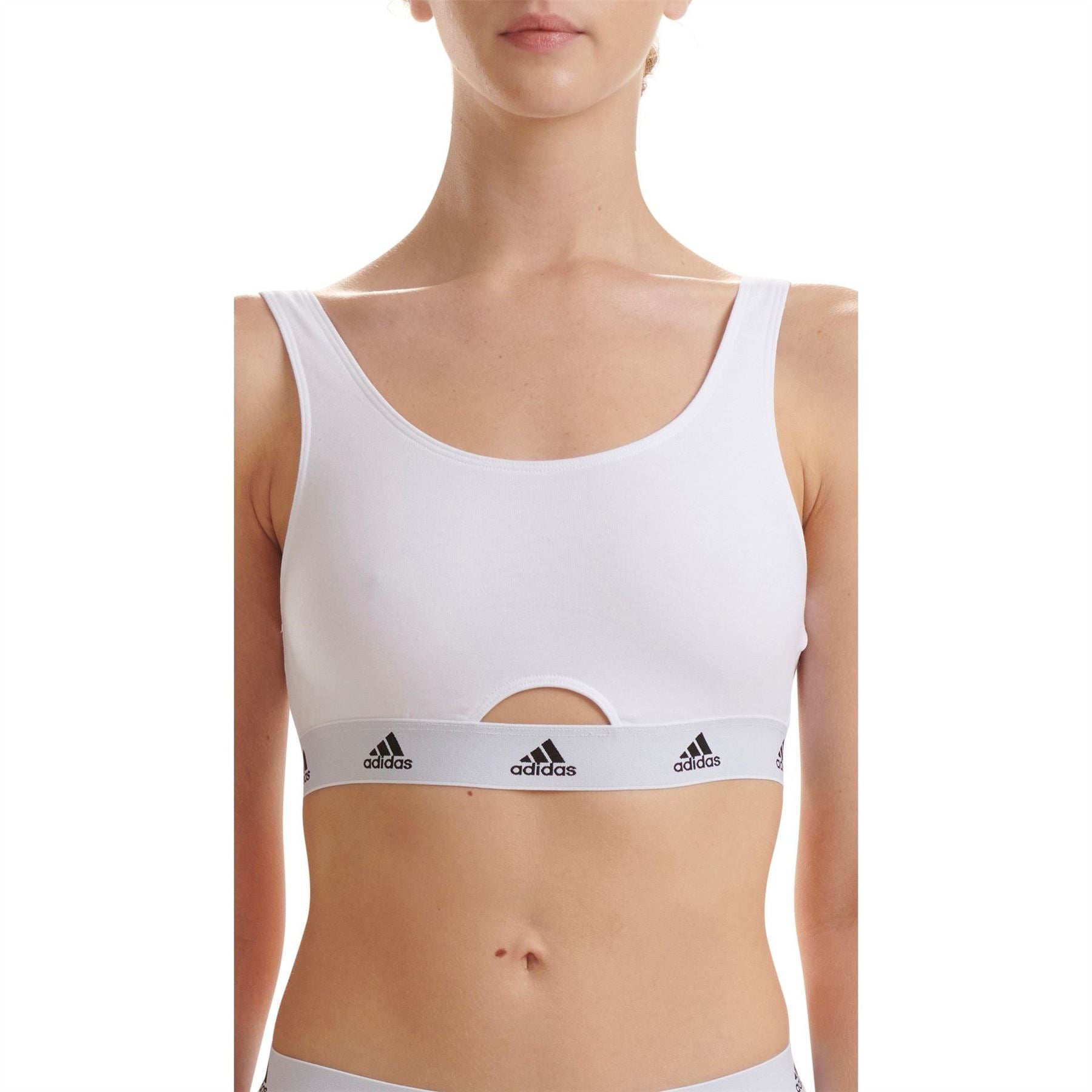 adidas Active Comfort Cotton Scoop Bralette