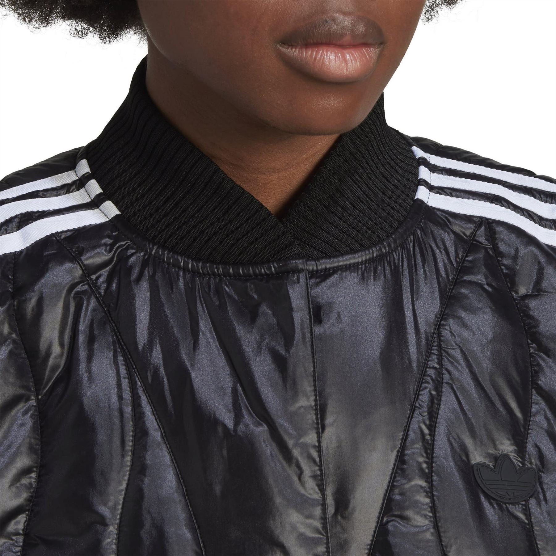 adidas Originals Quilted Bomber Long Jacket