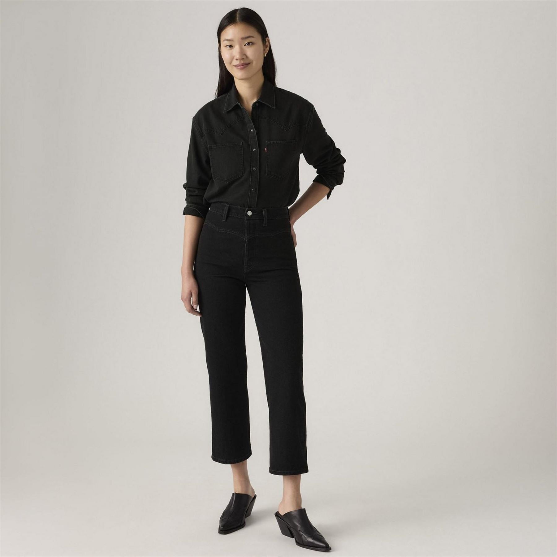 Levis Ribcage Straig Ld99