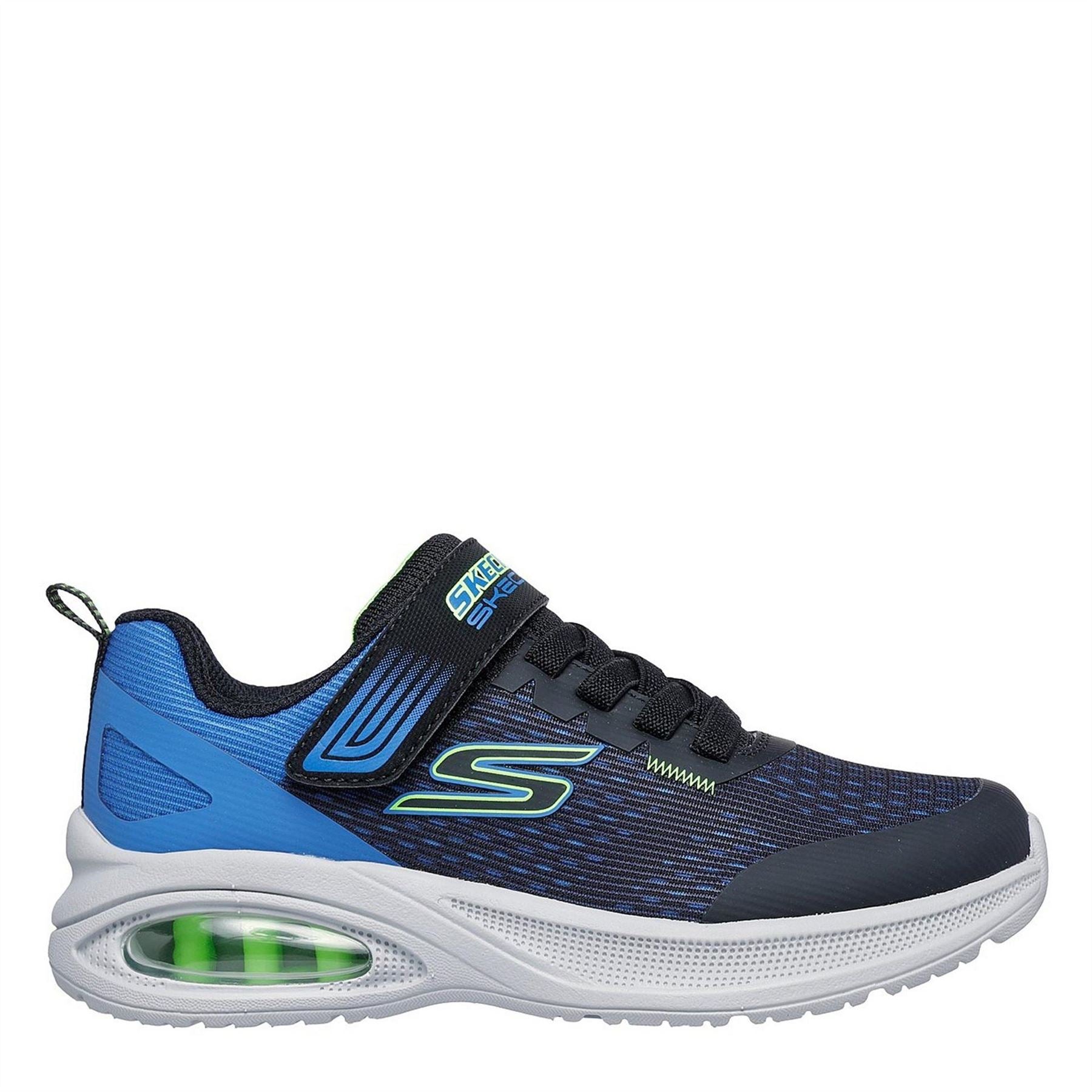 Skechers Gore  And  Strap Sneaker W Runners Boys