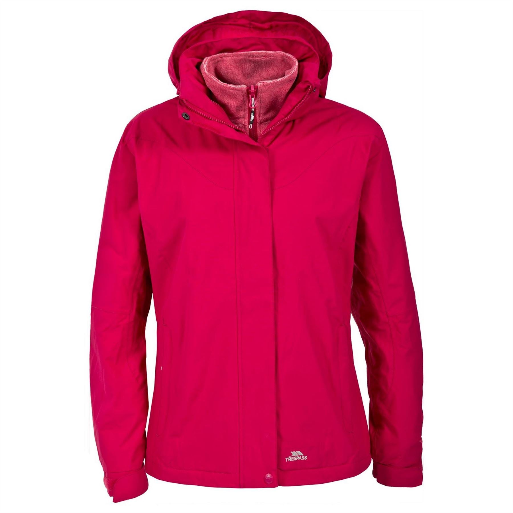 Trespass Madalin 3 in 1 Waterproof Insulated Puffer Jacket