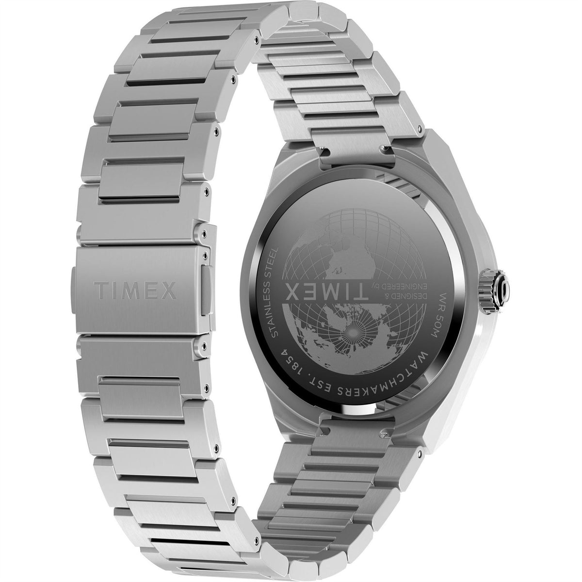 Timex Analogue Steel Bracelet Strap Watch
