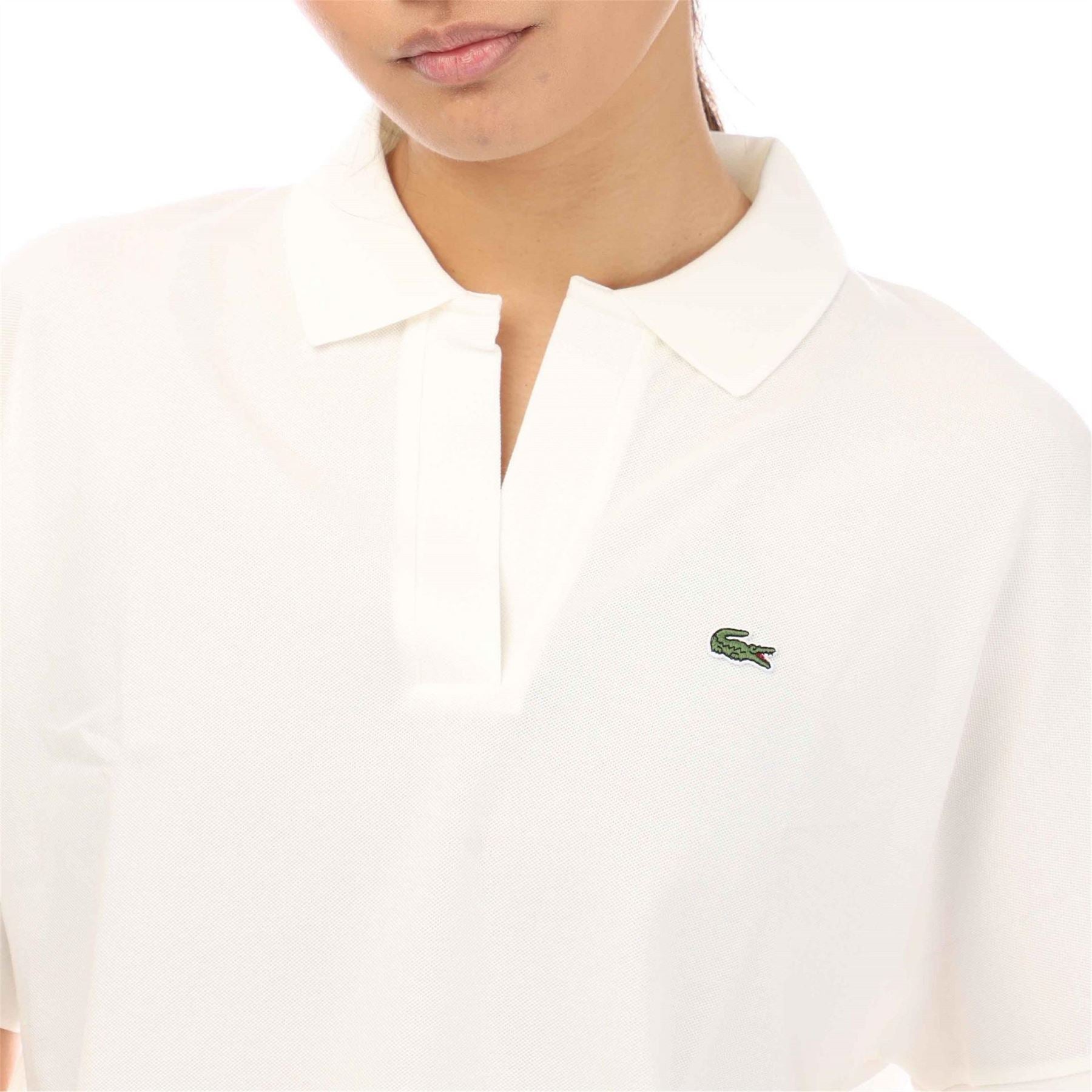 Lacoste Neck Fluid Piqué Polo Shirt
