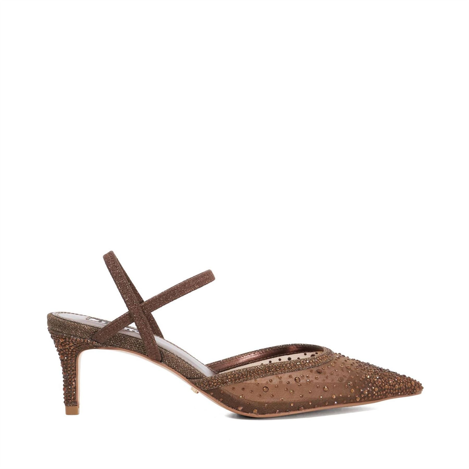 Dune London Charismatic Medium Heel Stiletto Court Shoes