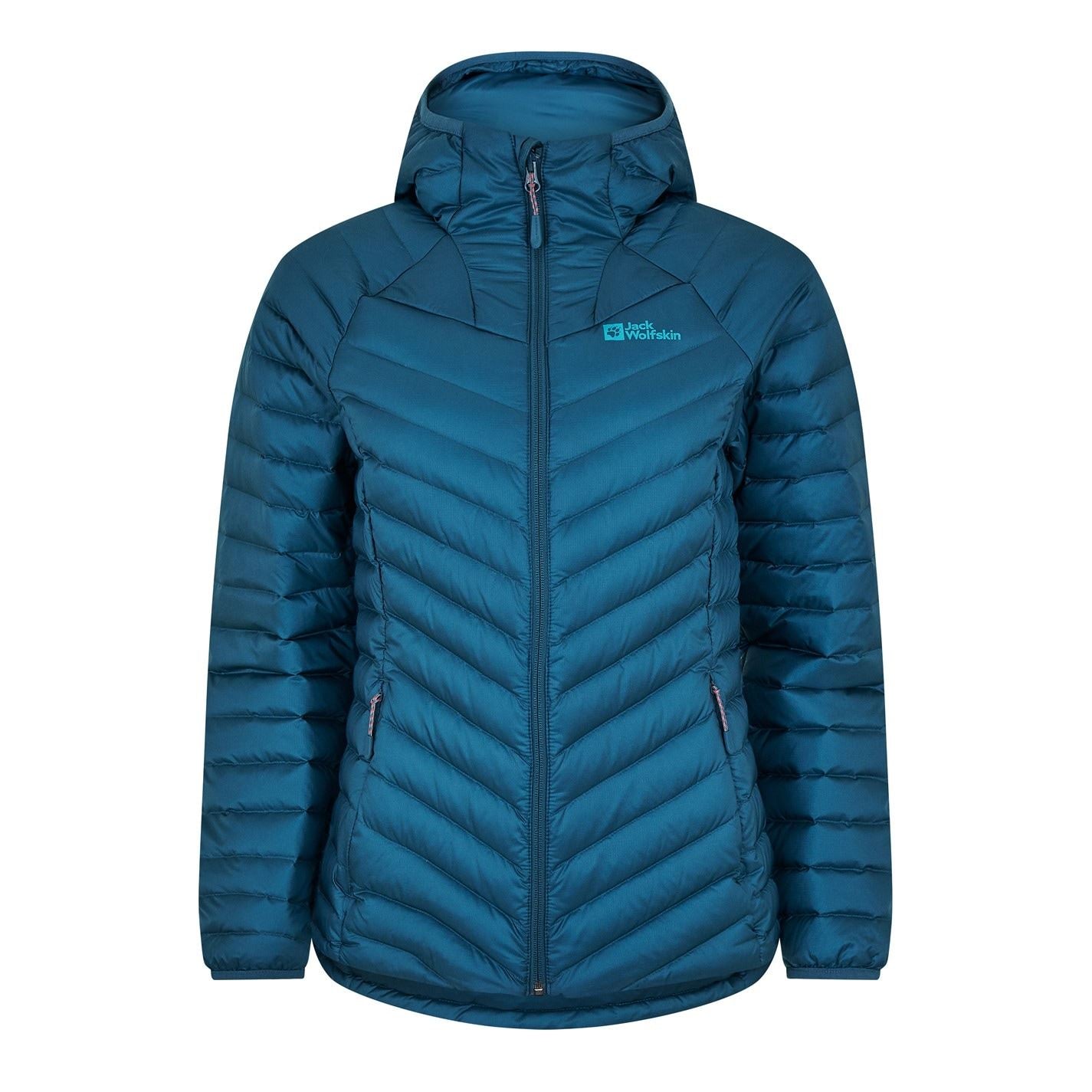 Jack Wolfskin Womens Passamani Down Hooded Jacket