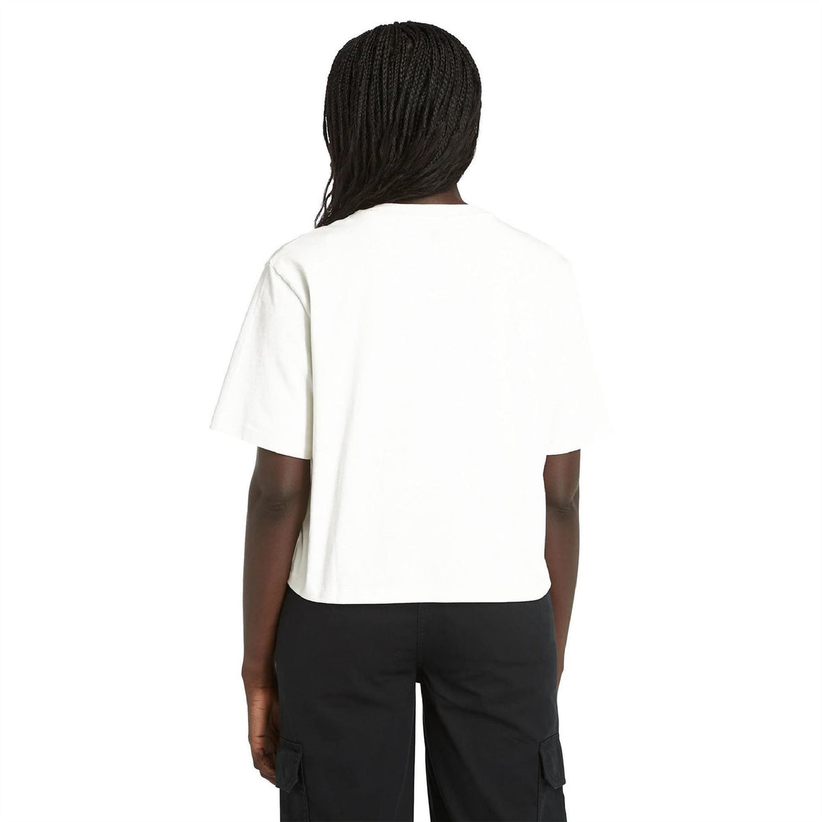 Timberland Stack Logo Cotton Short Sleeve T-Shirt