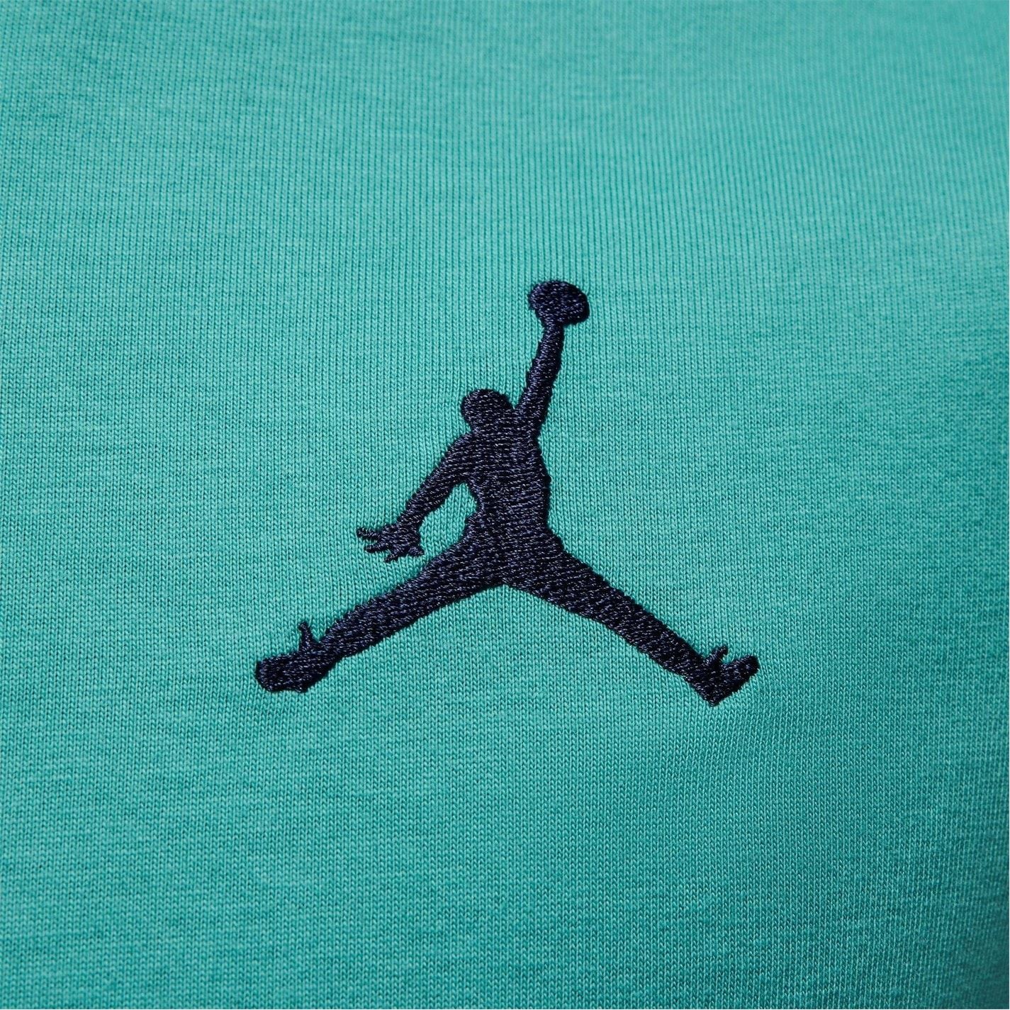Air Jordan Regular Fit Small Logo Print Crew Neck T-Shirt