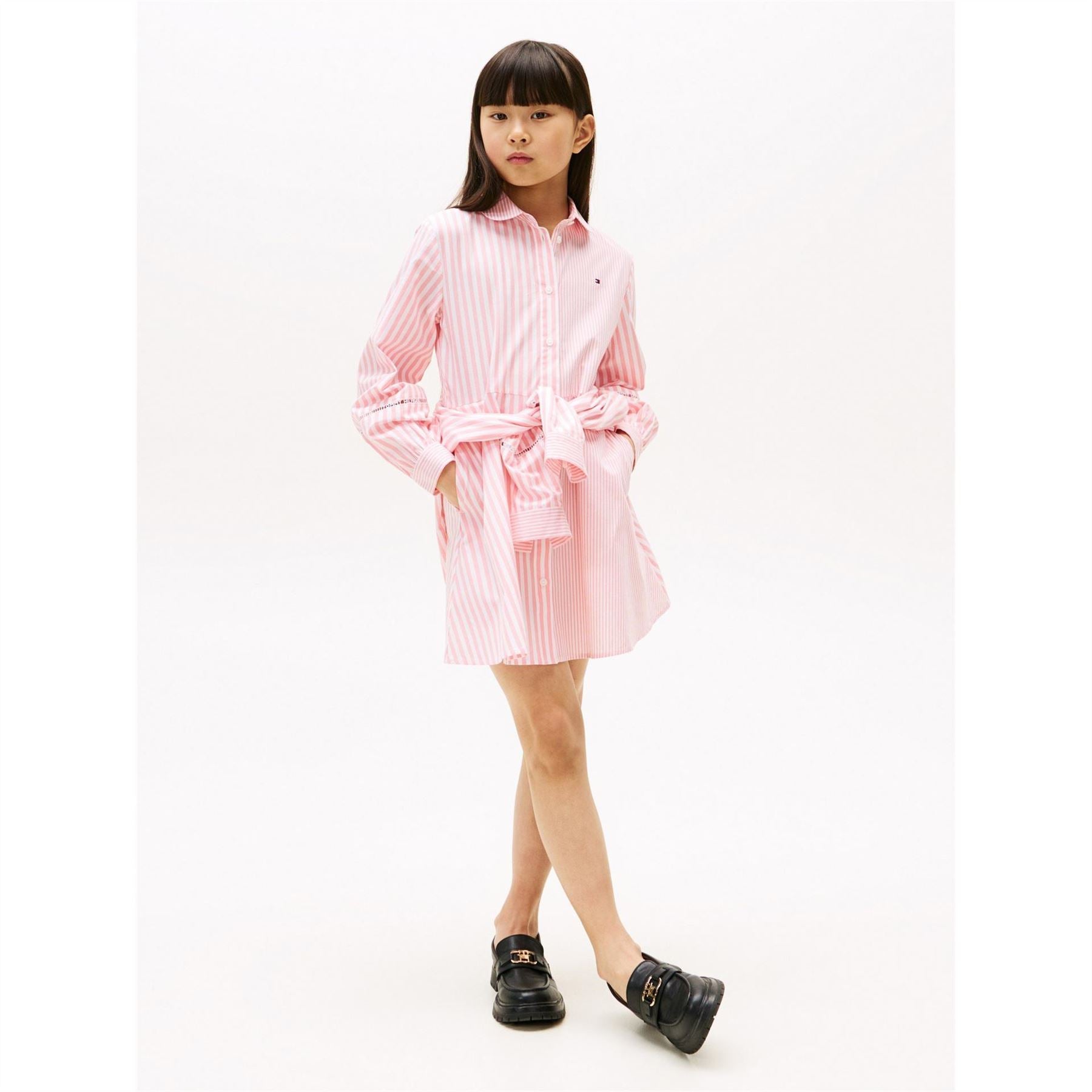 Tommy Hilfiger Collared Neck Mini Shirtdress