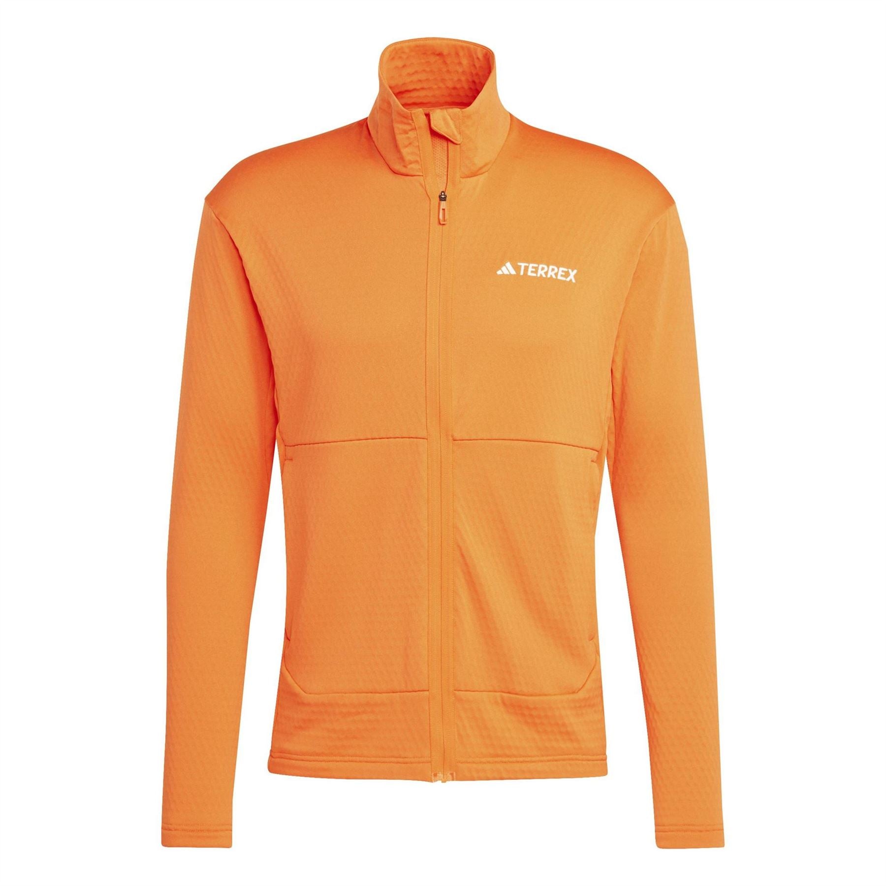 adidas Funnel Neck Long Sleeve Midlayer Athletic Top