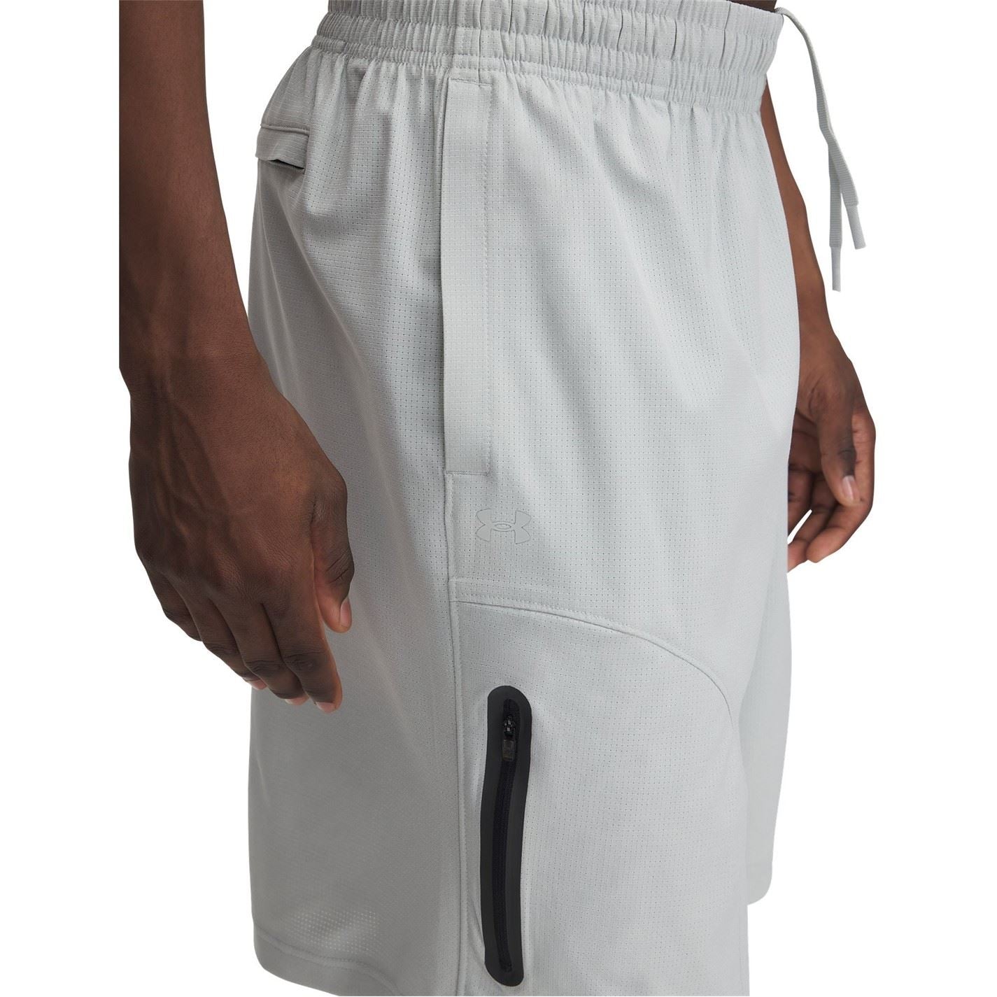 Under Armour Solid Patterned Vent Bermuda Shorts