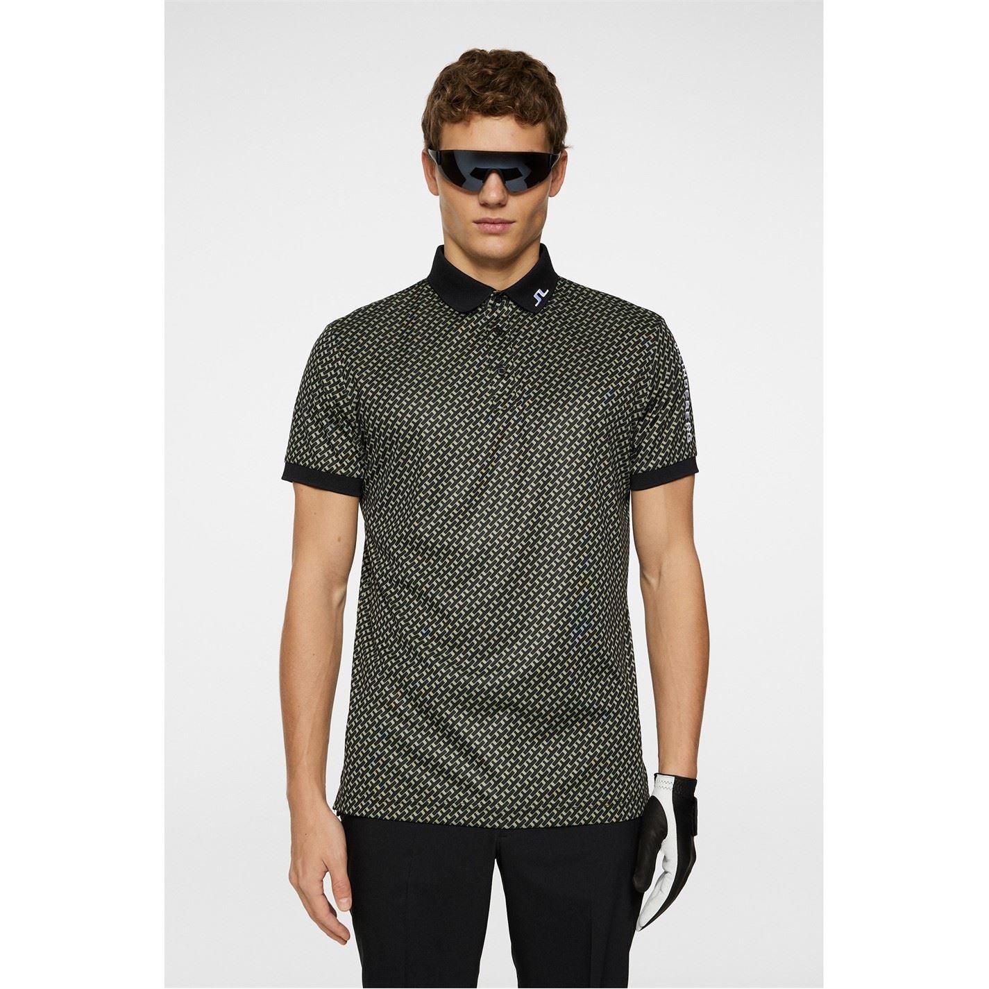 J Lindeberg Golf Short Sleeve Performance Polo Shirt
