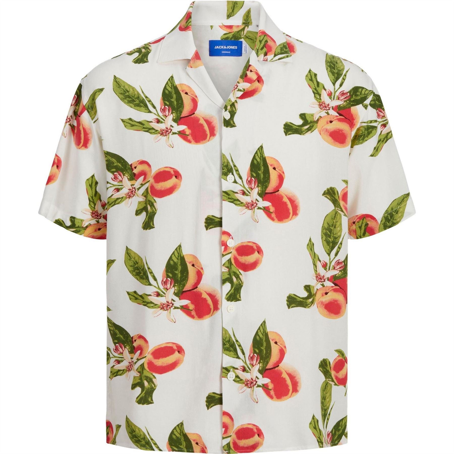 Jack and Jones Jorluke Flores Resort Short Sleeve Patterned Shirt