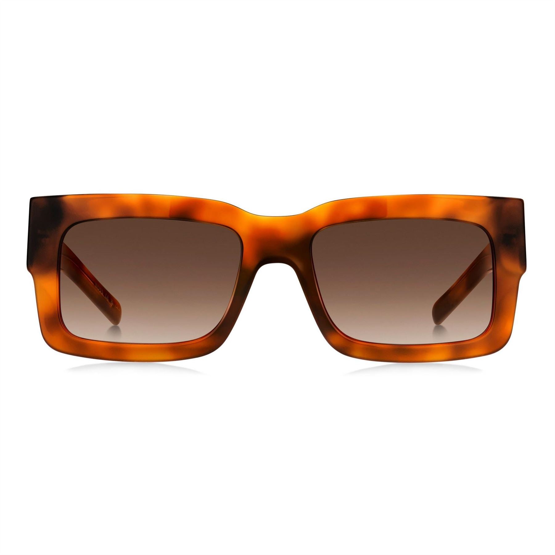 Boss Rectangular Round Sunglasses