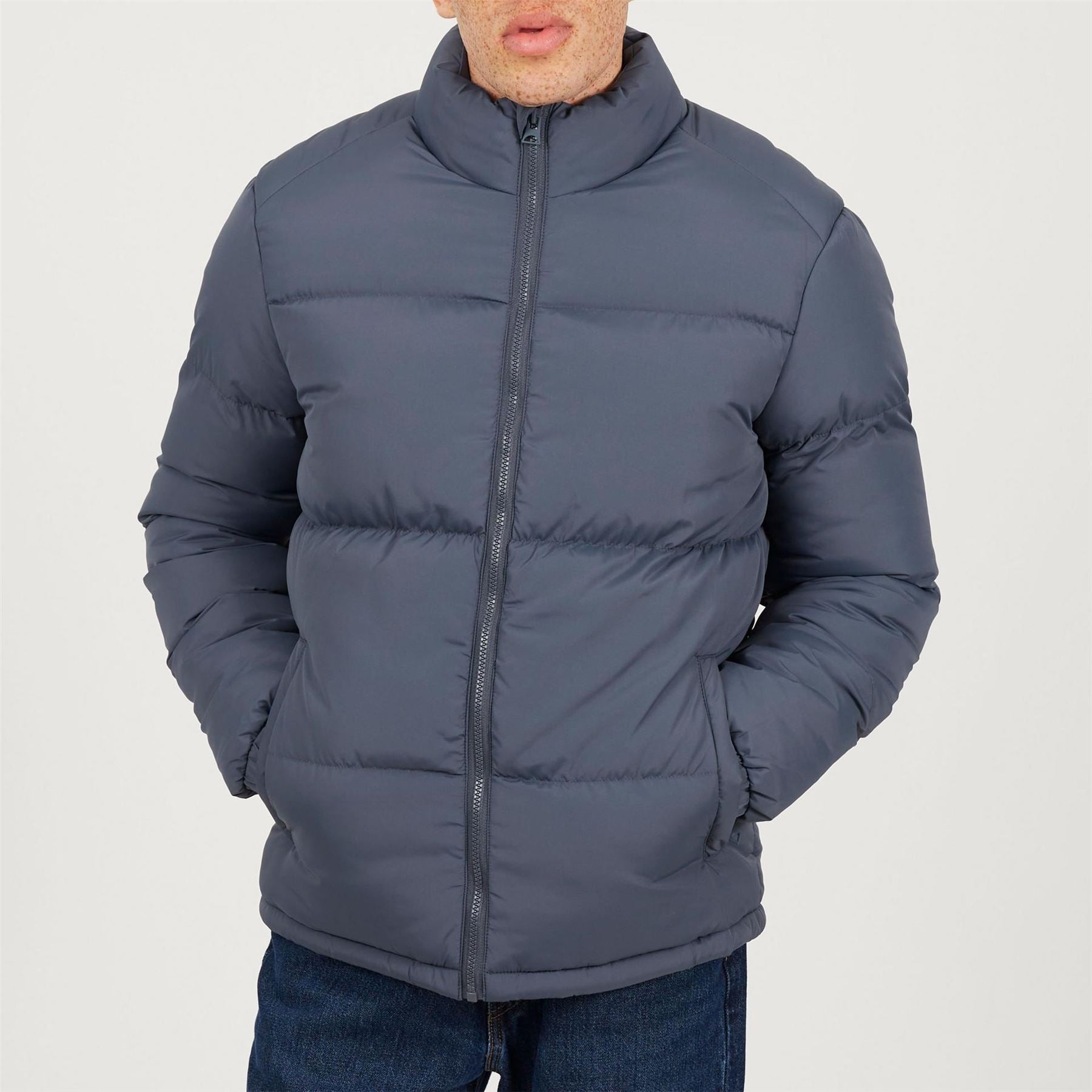 Brave Soul Padded Medium Puffer Jacket