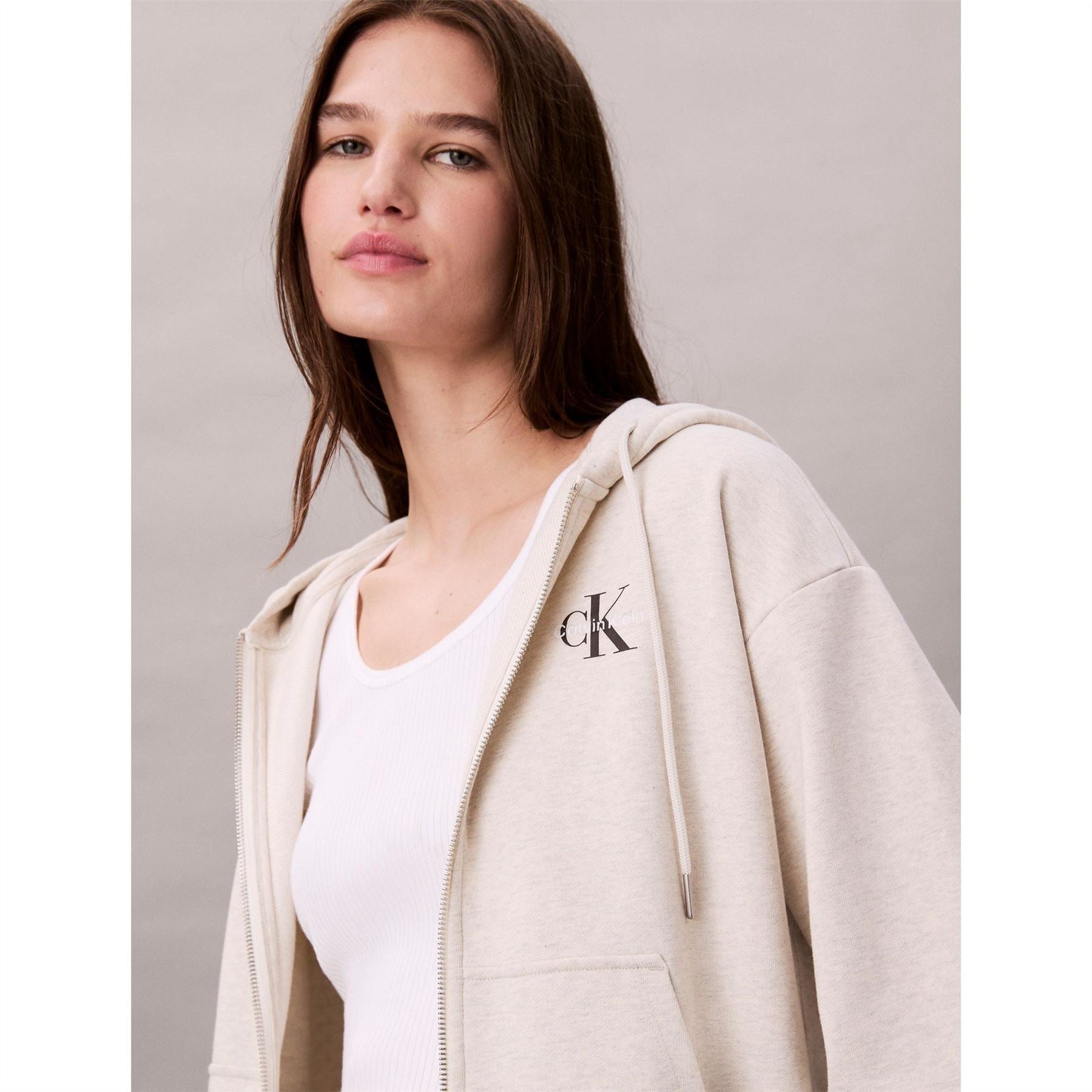 Calvin Klein Jeans Monologo French Terry Hoodie