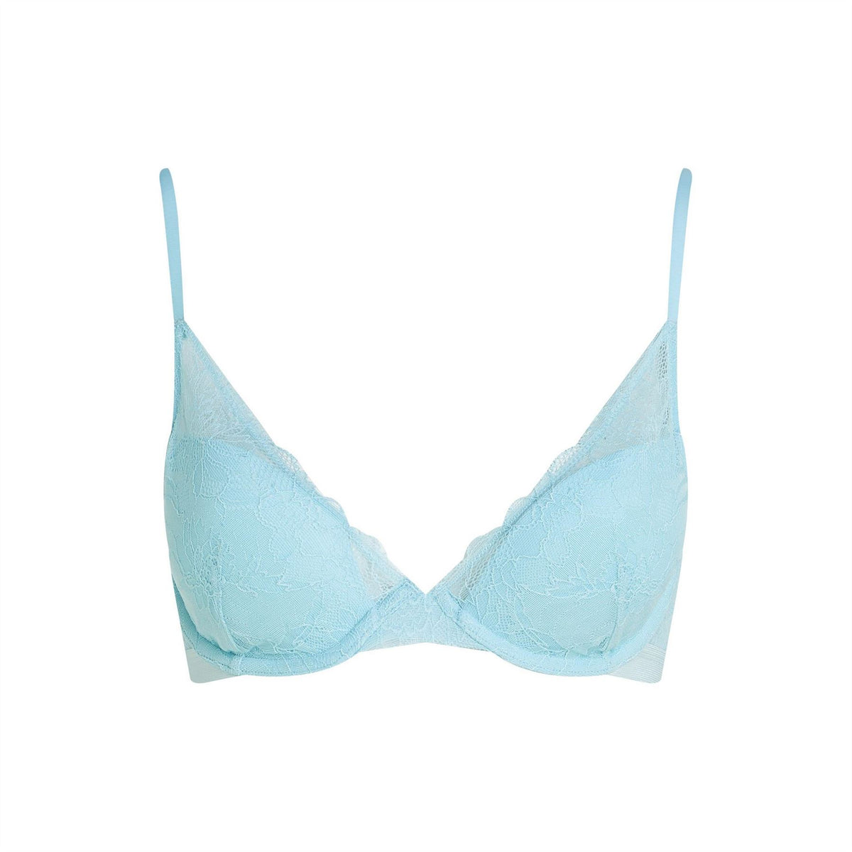Calvin Klein Lace Lightly Lined Plunge Bra