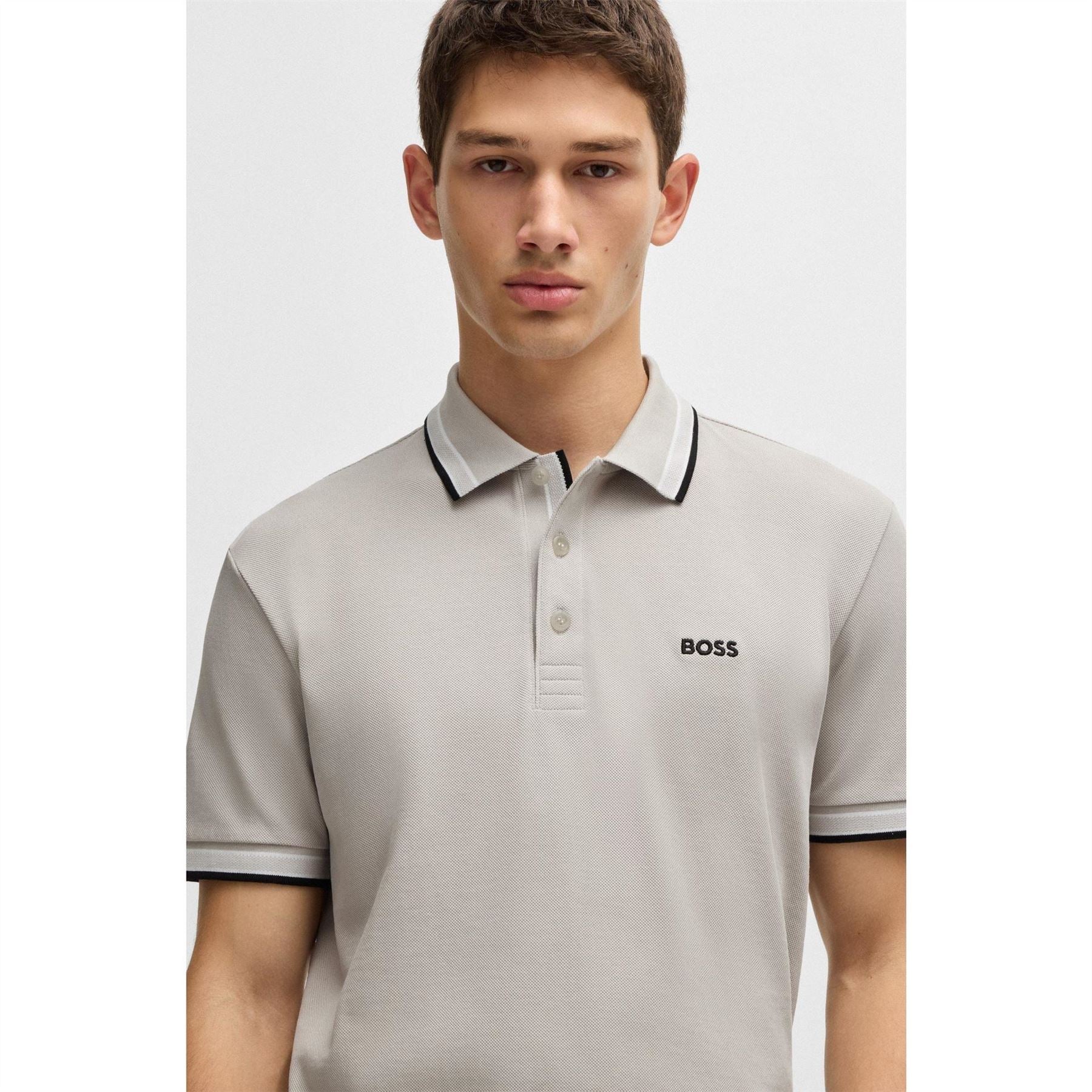 Boss BOSS GREEN Paddy Polo Shirt with Contrast Tipping