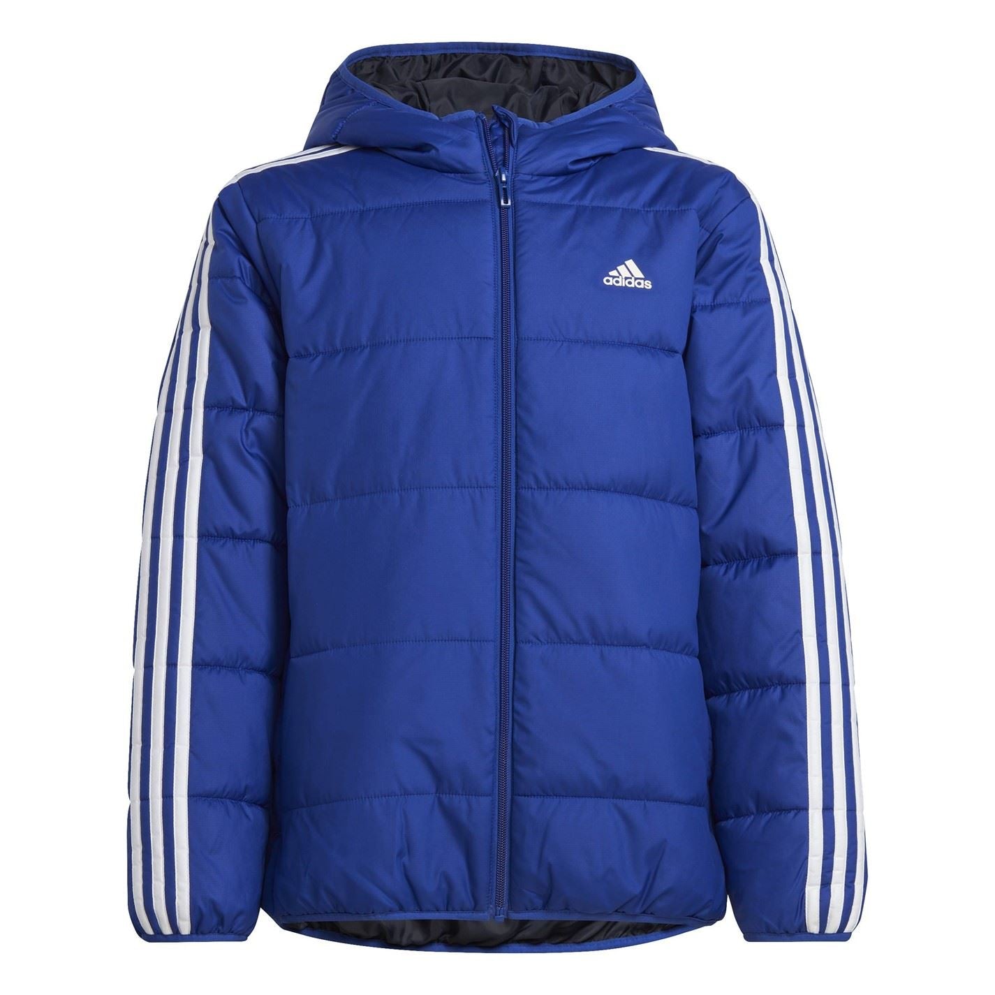 adidas Kids Essentials 3S Hooded Long Sleeve Puffer Jacket