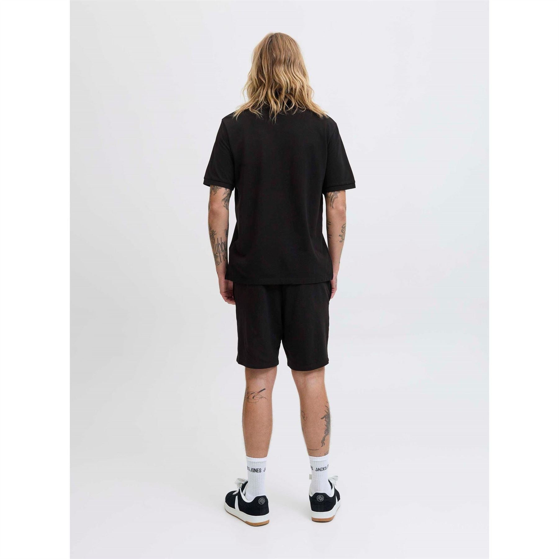 Jack and Jones Zip Polo And Short Set