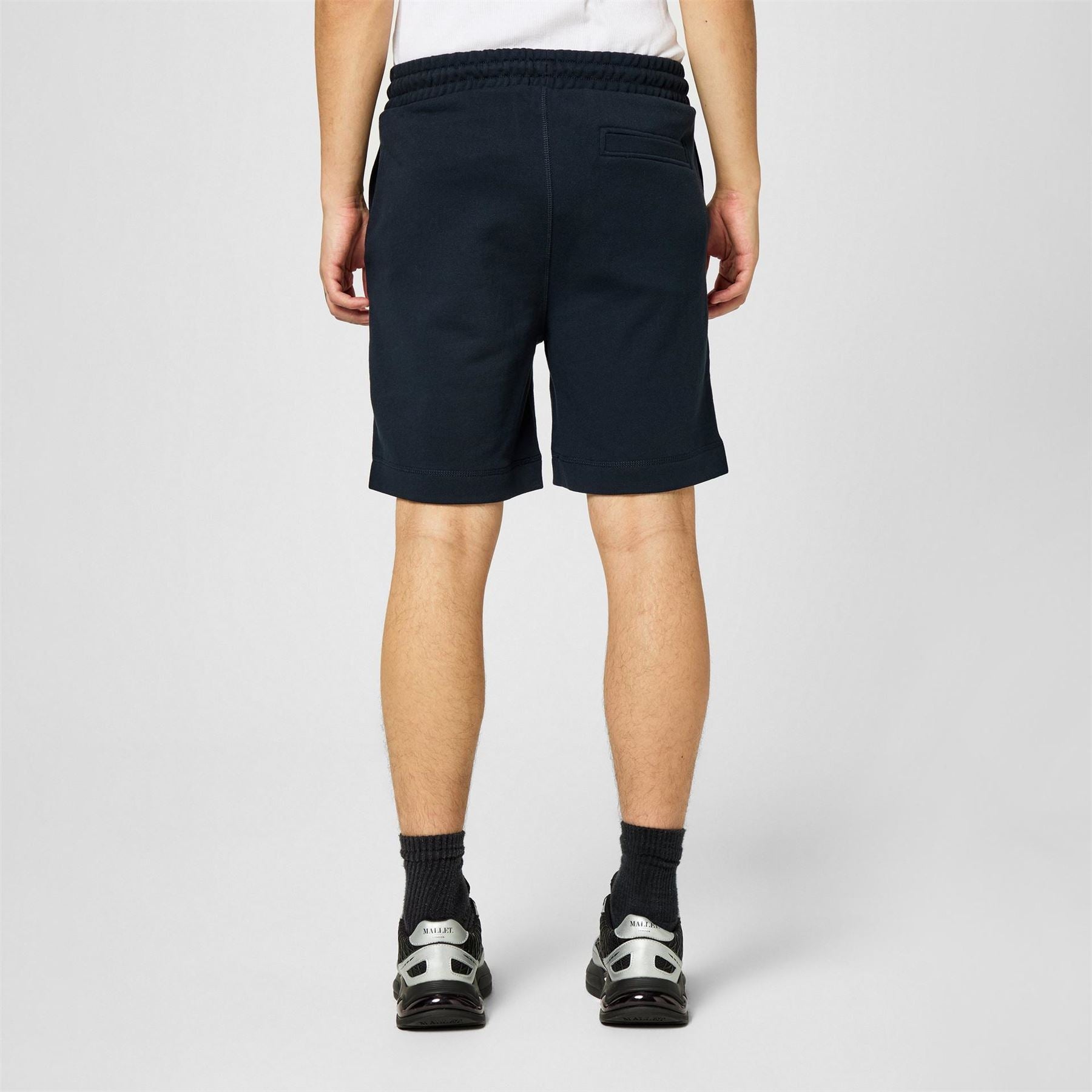 Boss Orange Mid Length Elasticated Drawstring Fleece Shorts