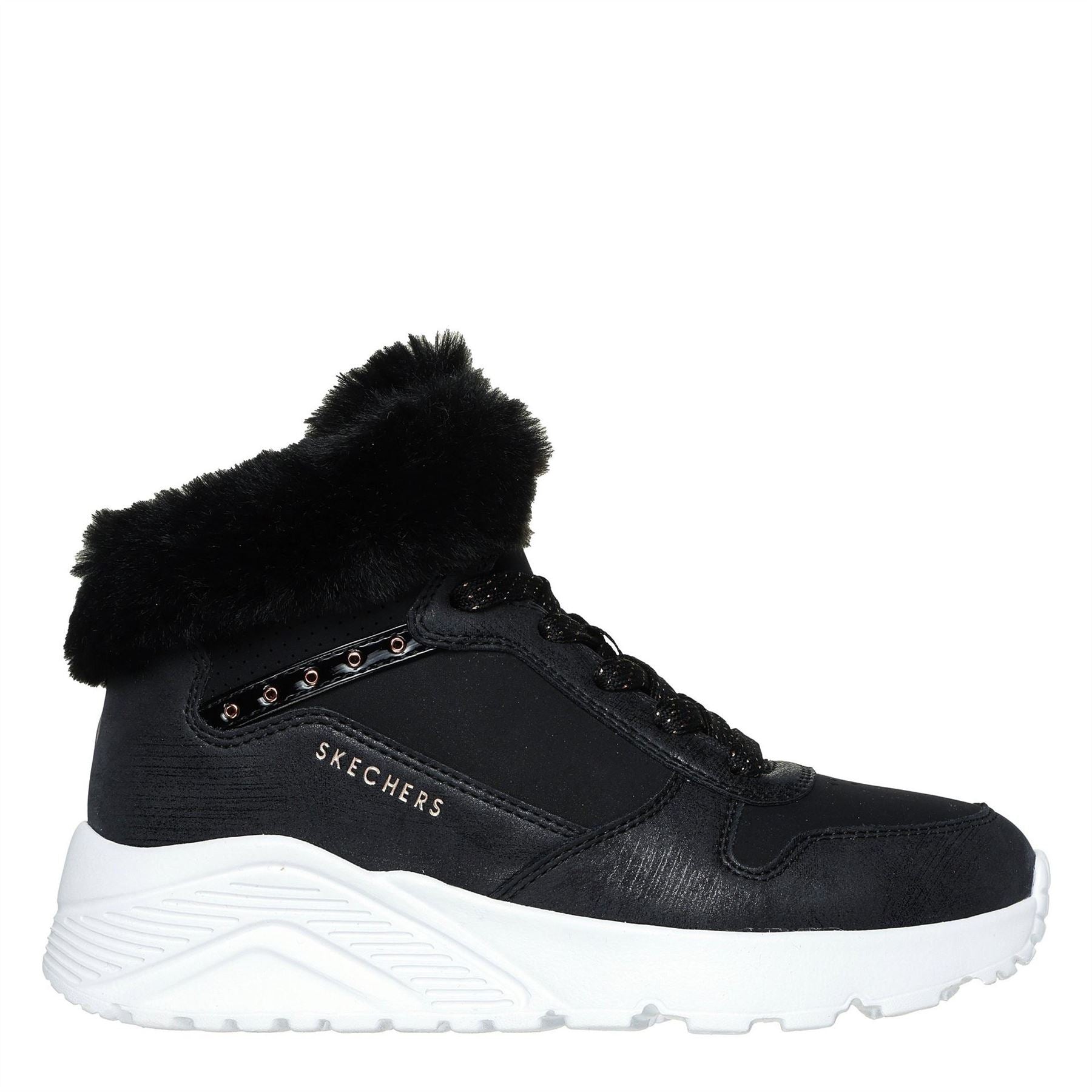 Skechers Kids Unolite High Top Trainers
