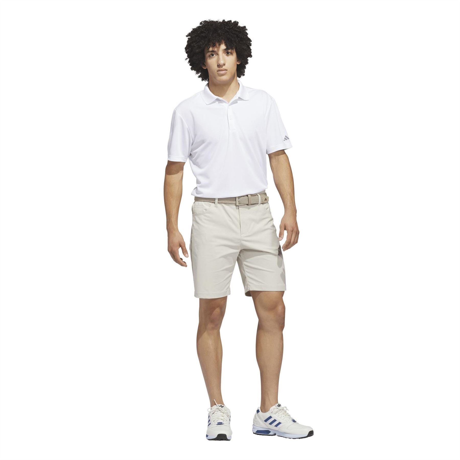 adidas Ultimate 365 Logo Print Athletic Shorts
