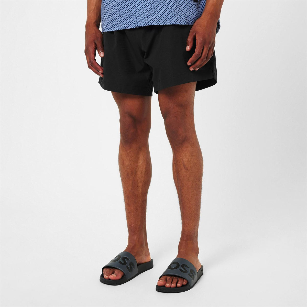Boss Comfy Slider Sandals With Logo Detail (aryeh)