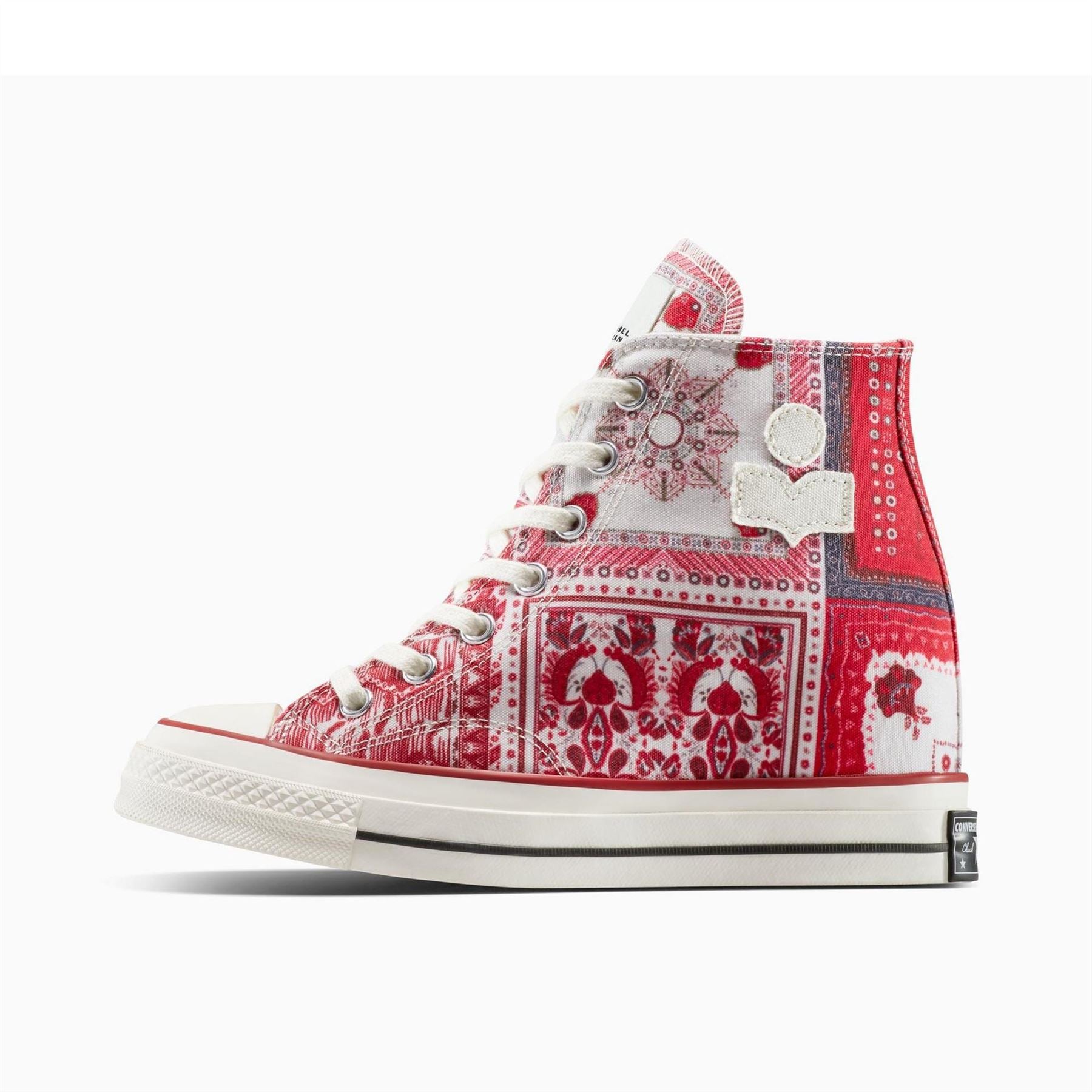 Converse Chuck 70 Wedge Hi Vanilla Heel Sandals