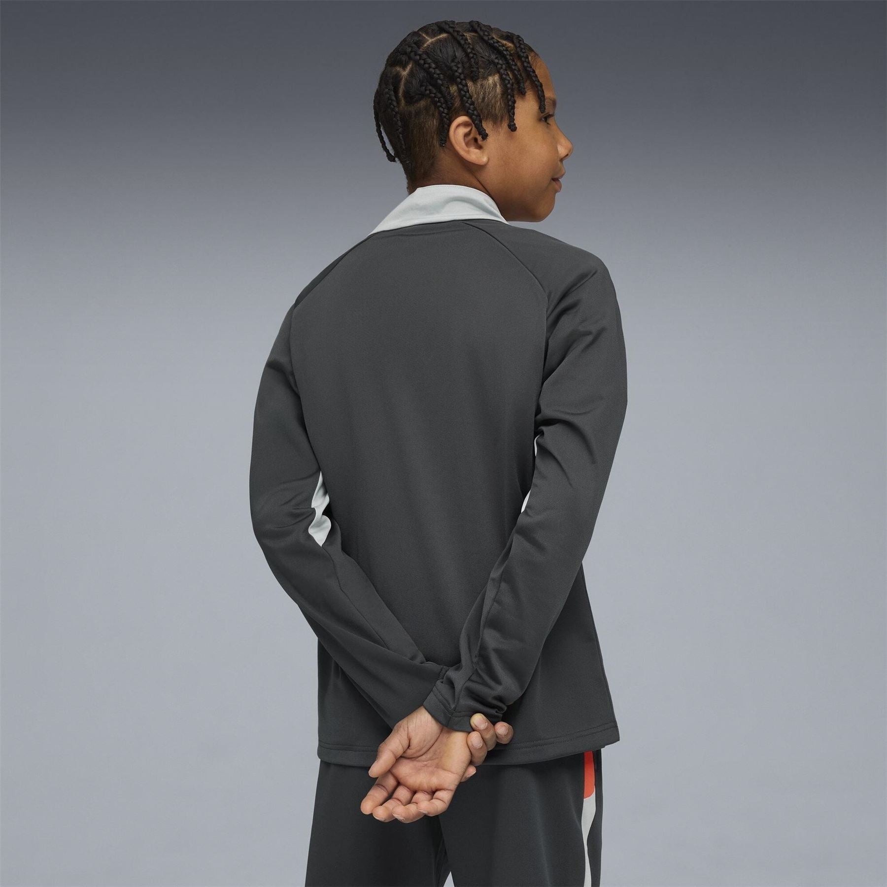 Puma Kids Individualliga Quarter Zip Fleece Top