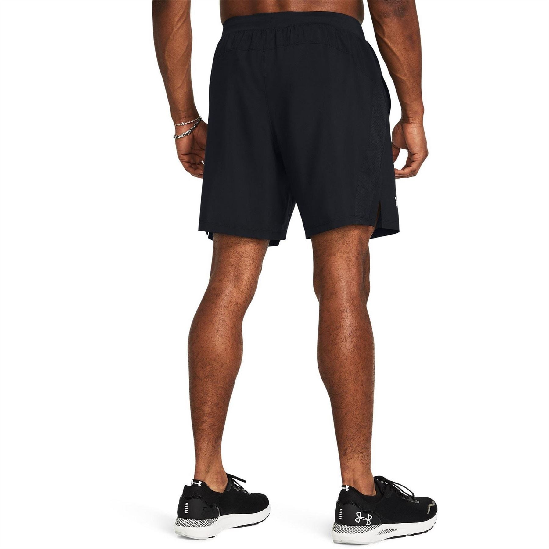 Under Armour Mens Armour Ua Launch 2 In 1 7 Shorts