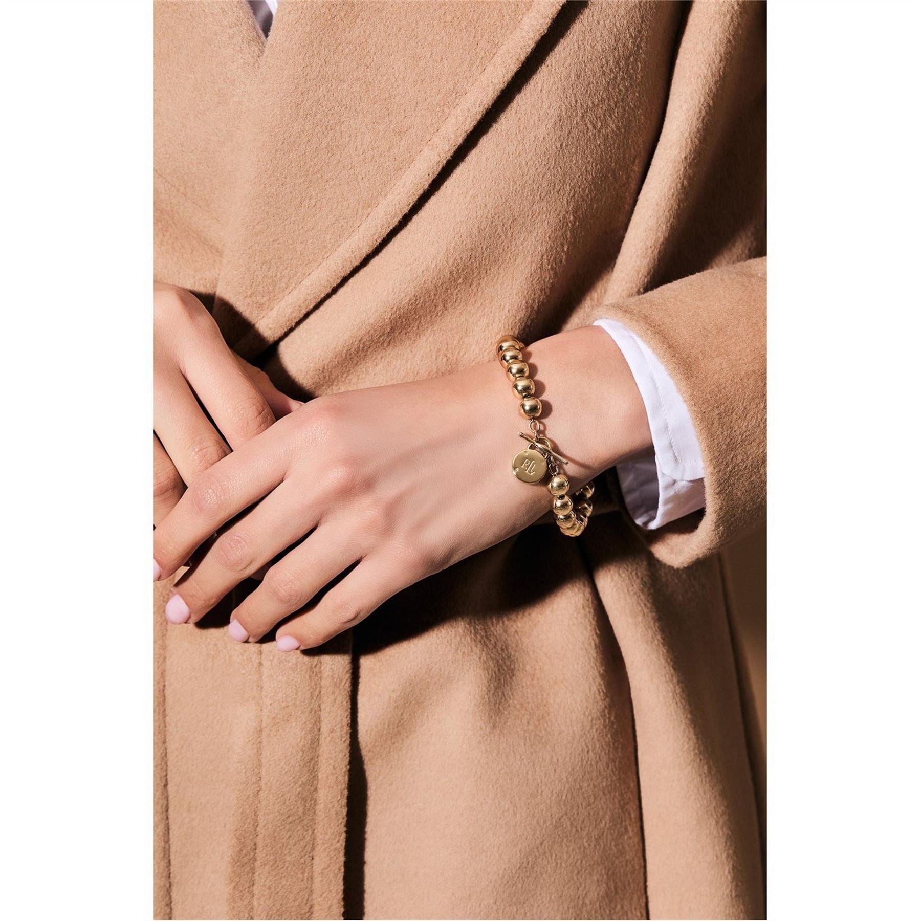 Lauren by Ralph Lauren Ralph Lauren Gold Toggle Padlock Bracelet