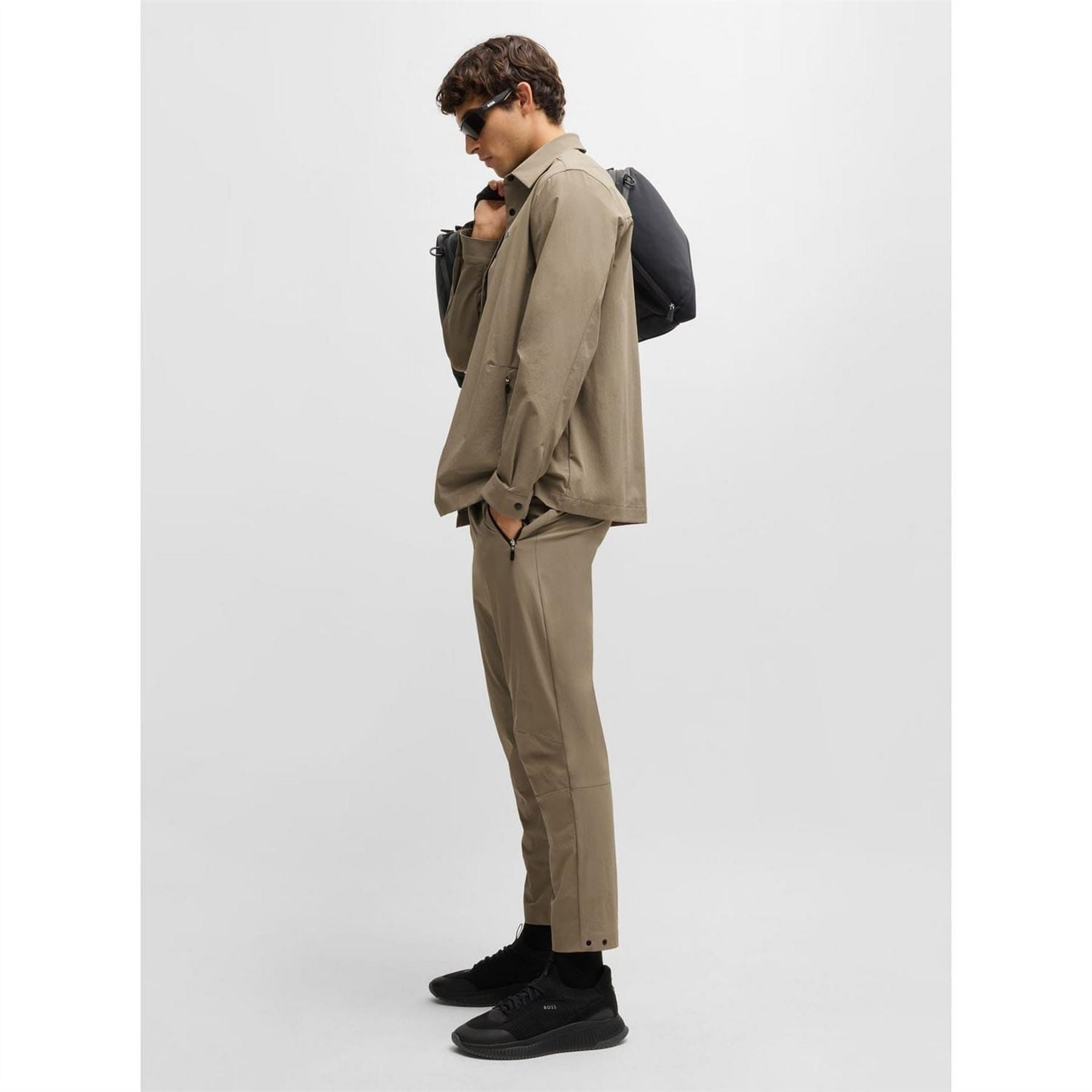 Boss Basin Tapered Fit Trousers