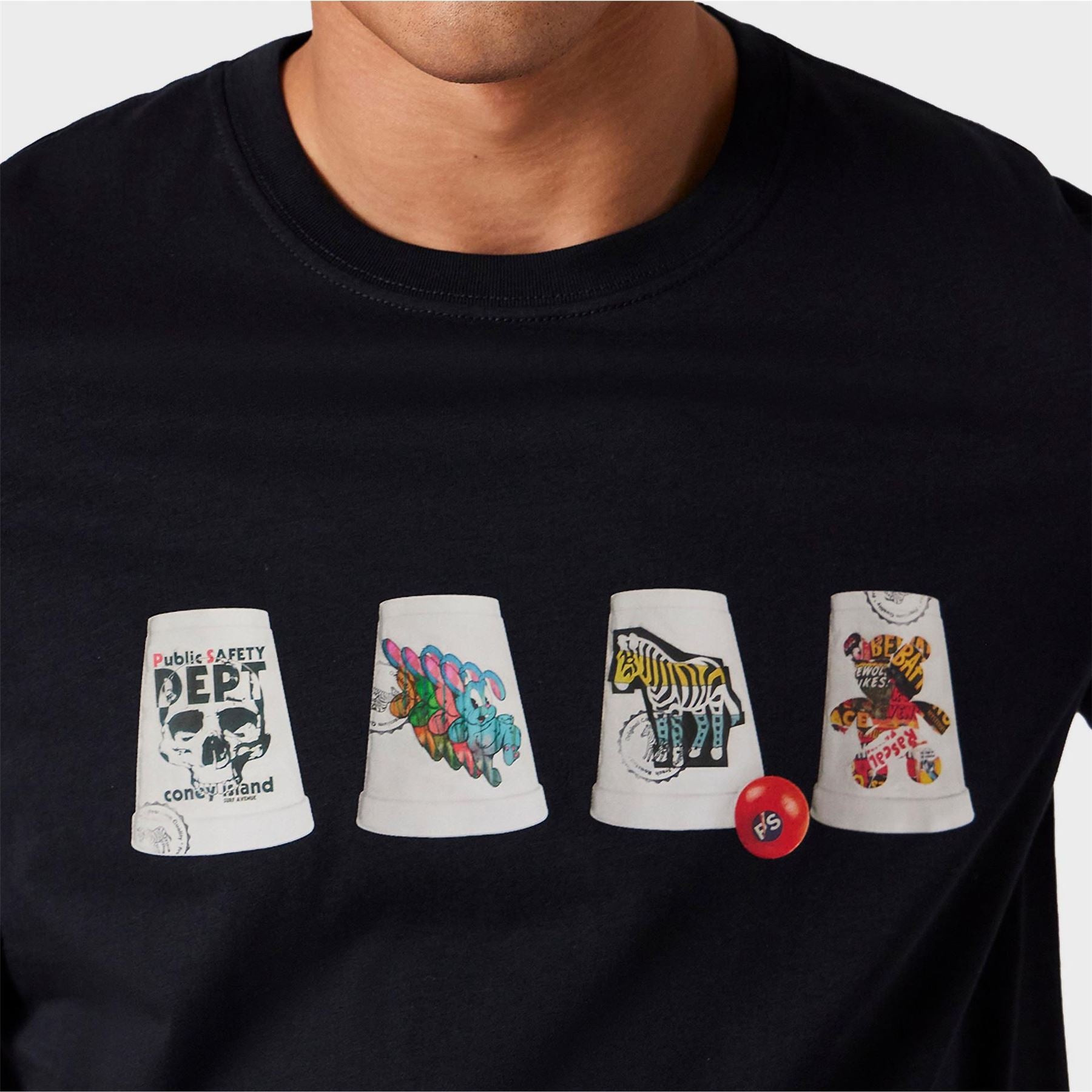 PS Paul Smith Cups Regular Fit Short Sleeve T-Shirt