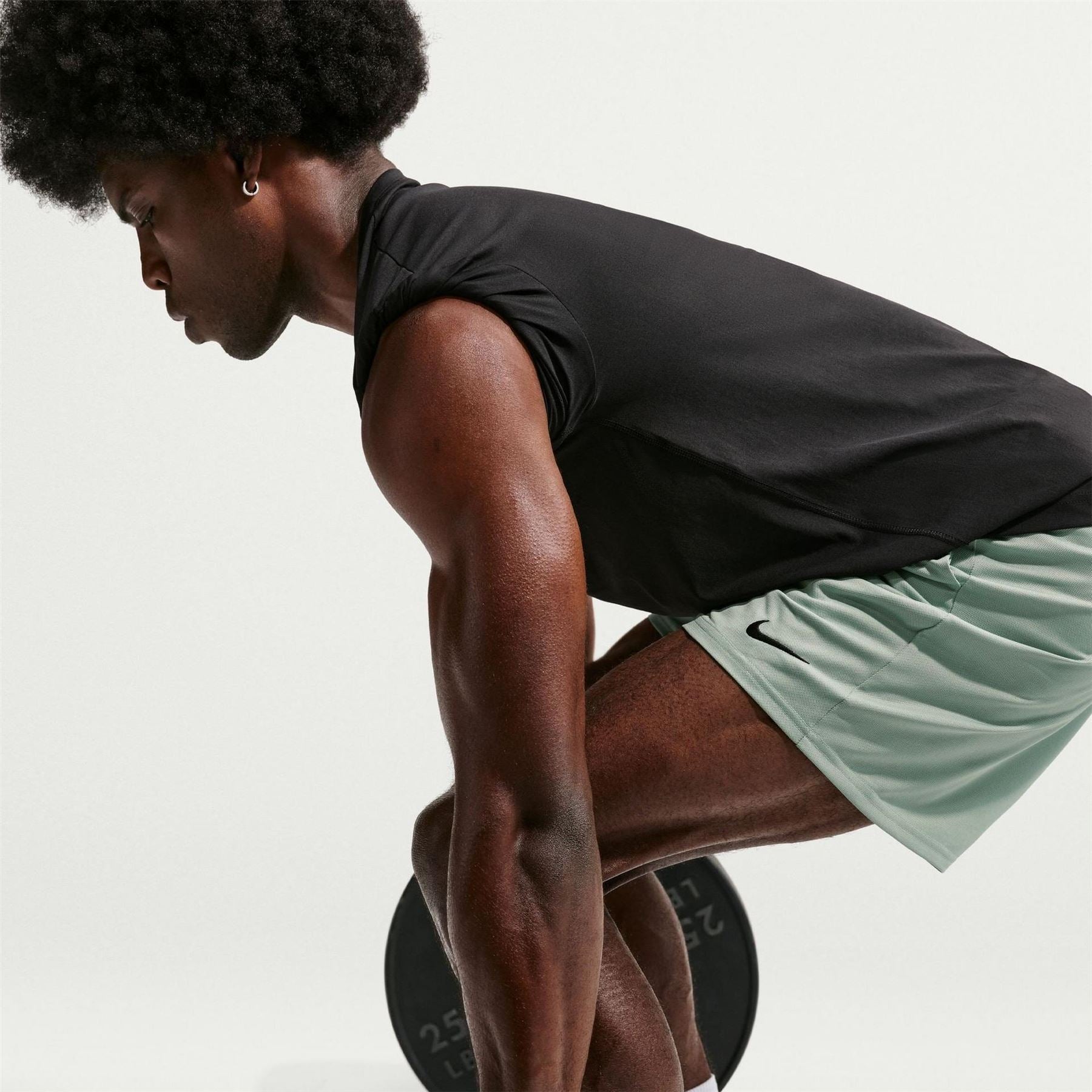 Nike Mens Dri Fit Totality 7 Unlined Knit Fitness Shorts