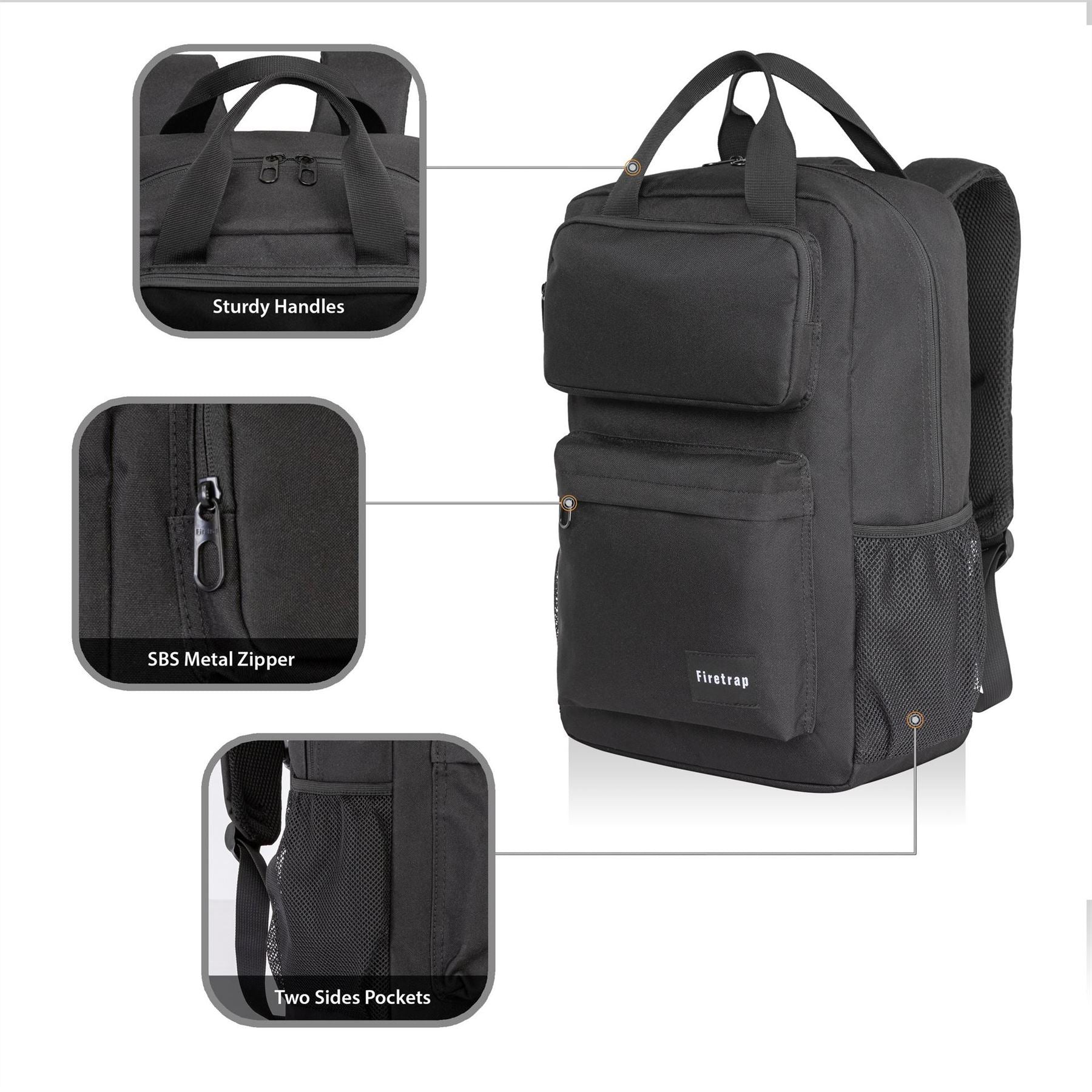 Firetrap Lazer Backpack