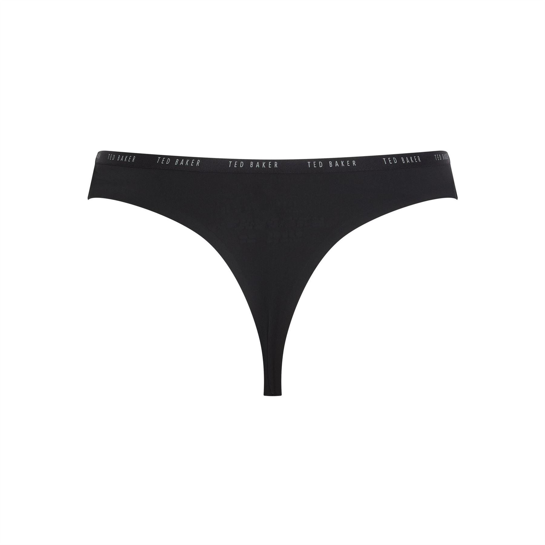 Ted Baker 3 Pack All Over Logo Thong