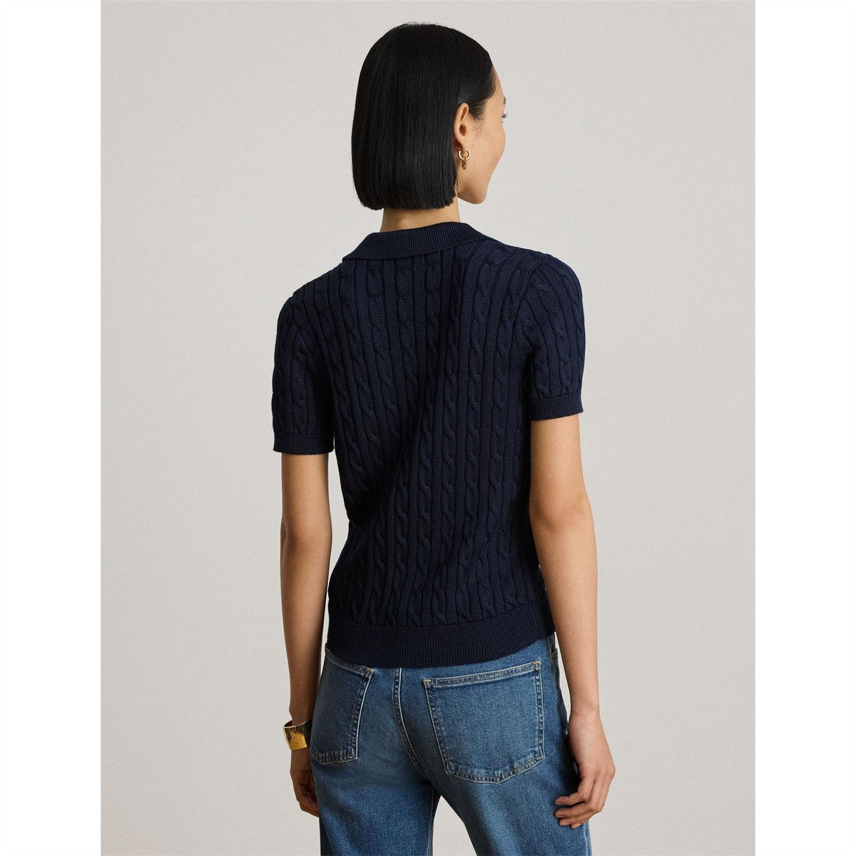 Lauren by Ralph Lauren Natrissa Plo Knitted Top
