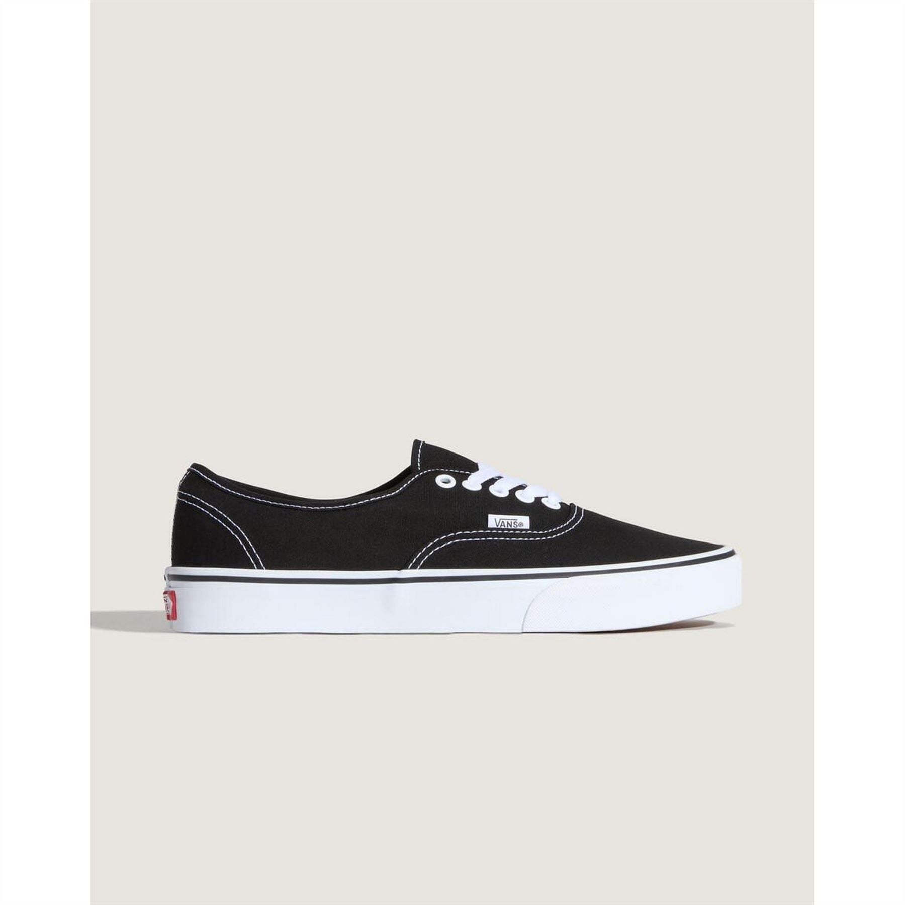 Vans Authentic Canvas Low Top Skate Shoes
