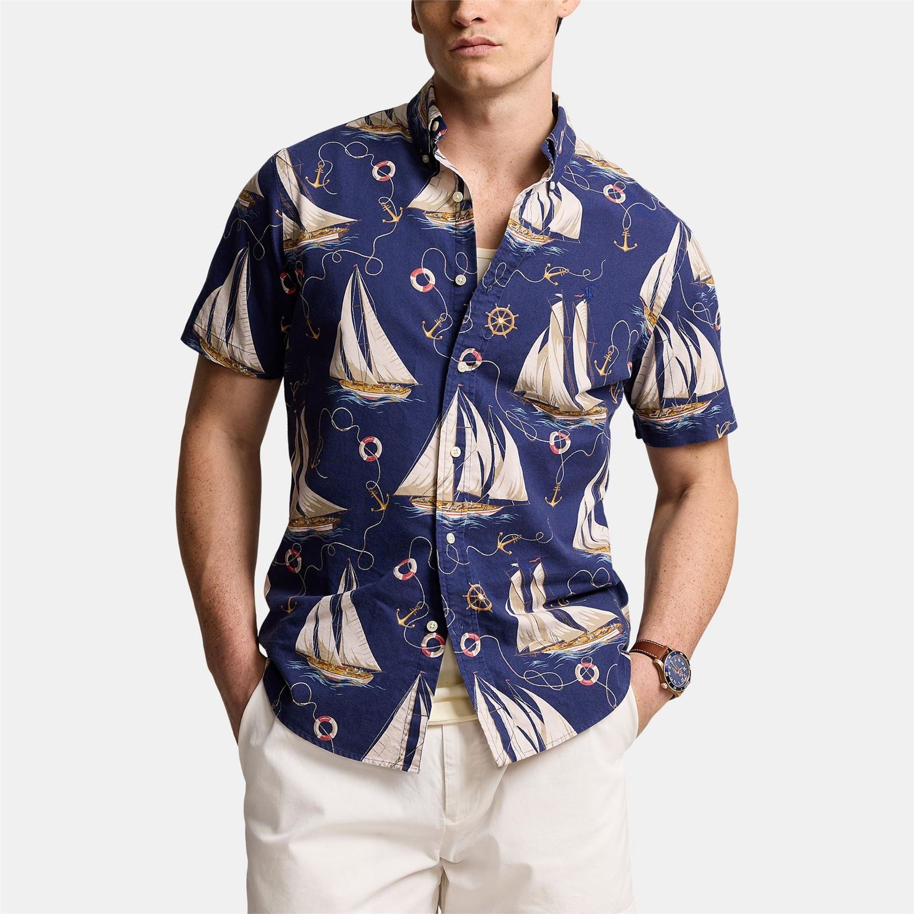 Polo Ralph Lauren Fit Nautical Oxford Shirt