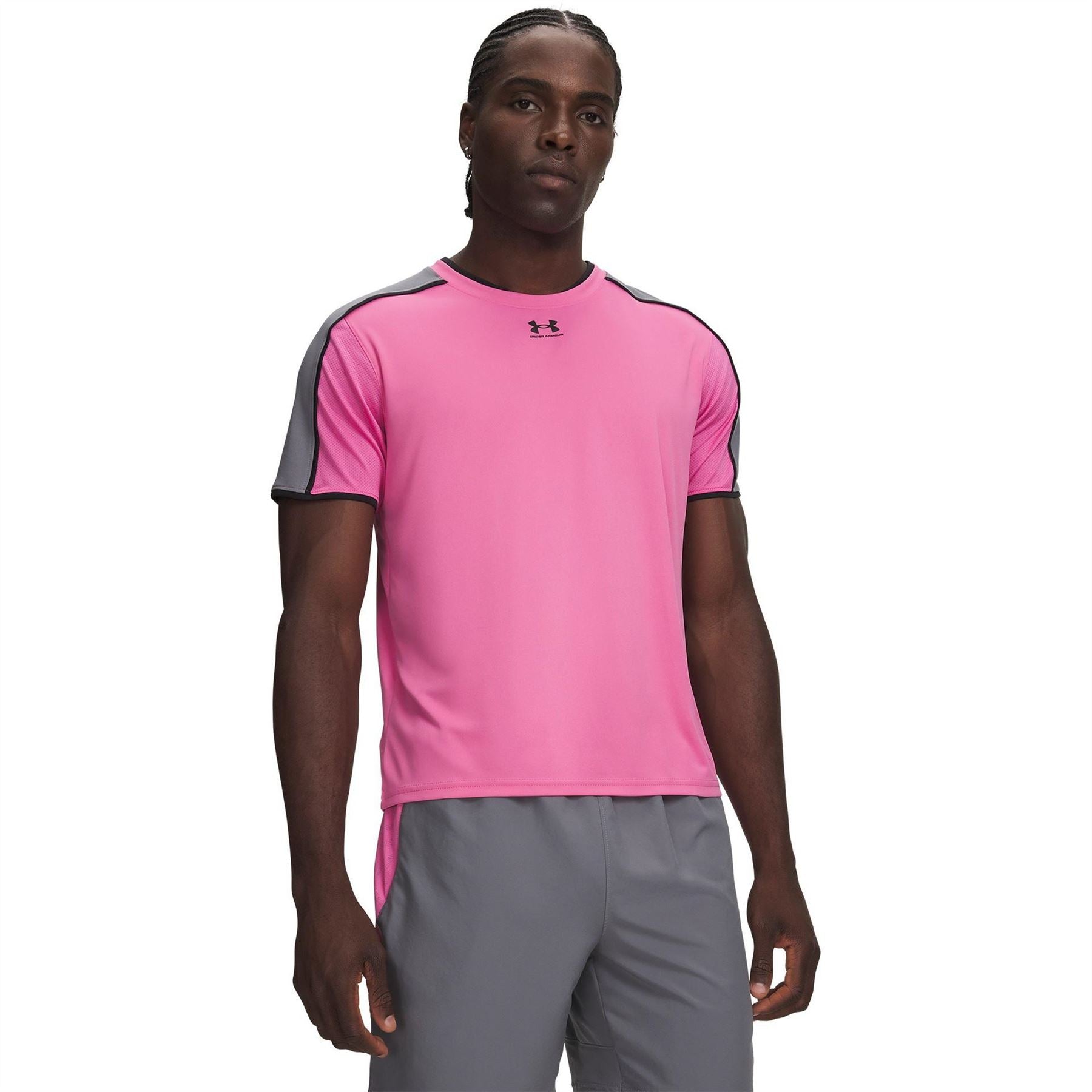 Under Armour Mens Armour Ua Challenger Training Short Sleeve