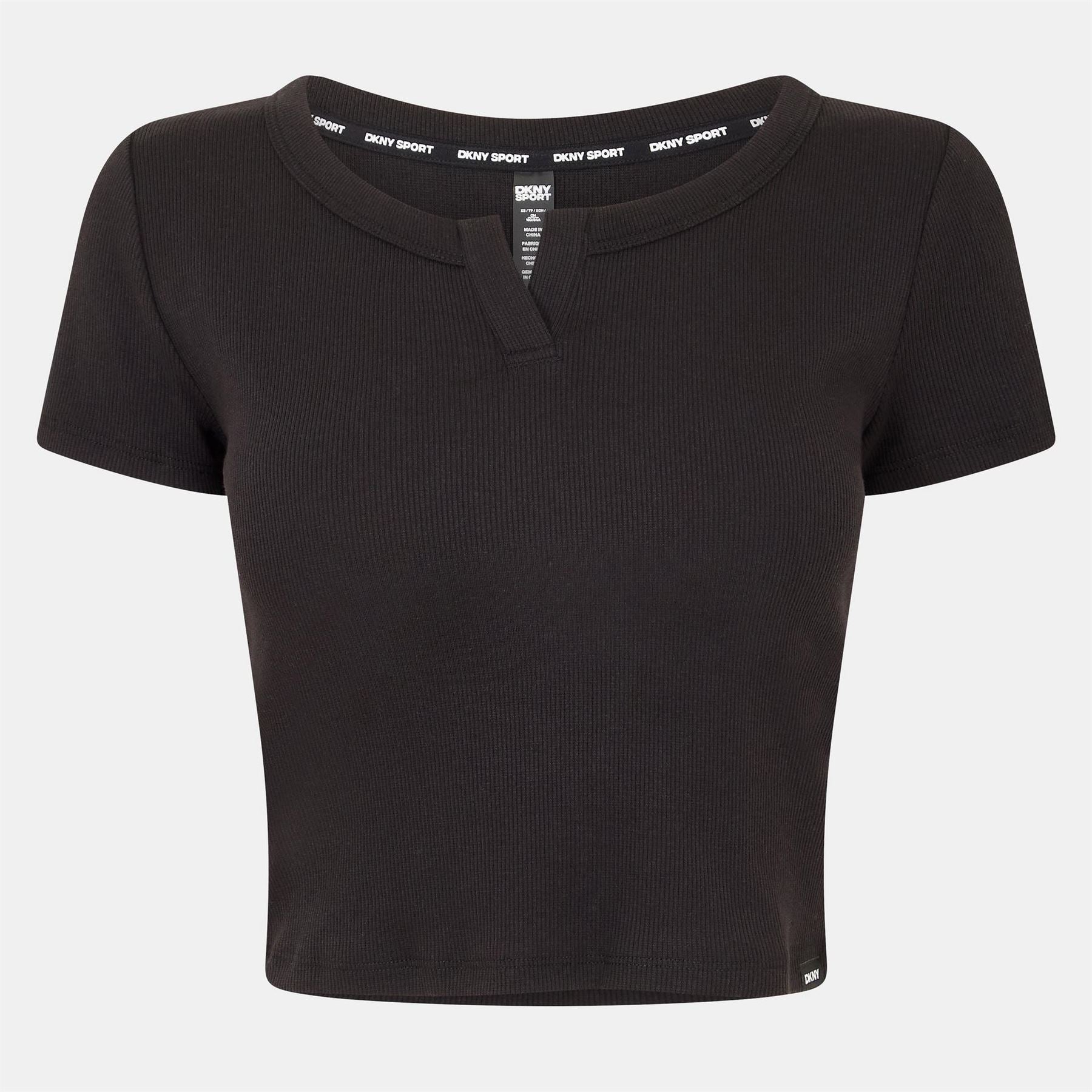 DKNY Rib Crop Top