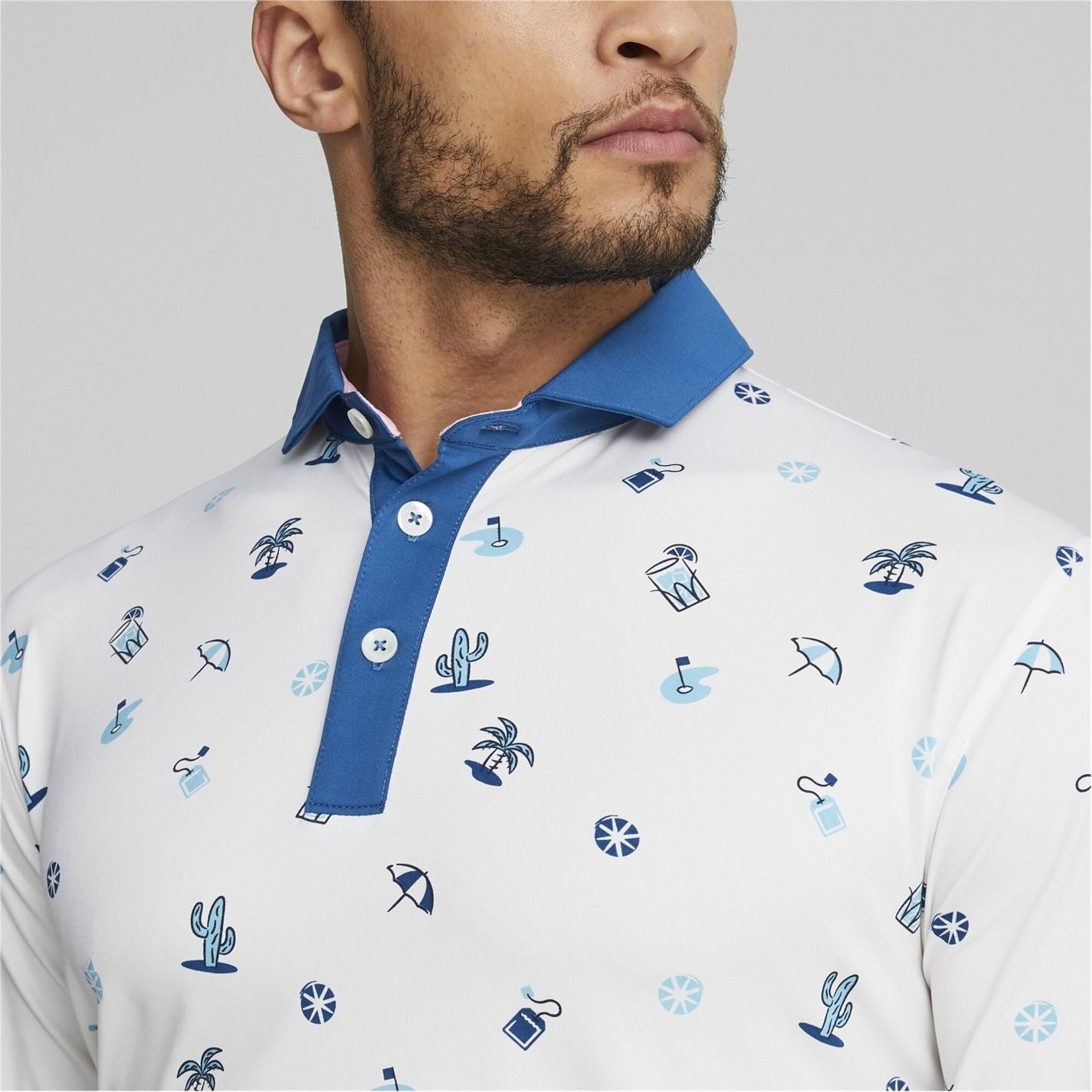 Puma Mens Ap Mattr Dunes Polo Shirt