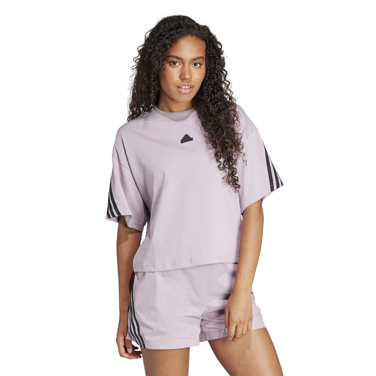 adidas Womens Future Icons 3 Stripes T-Shirt