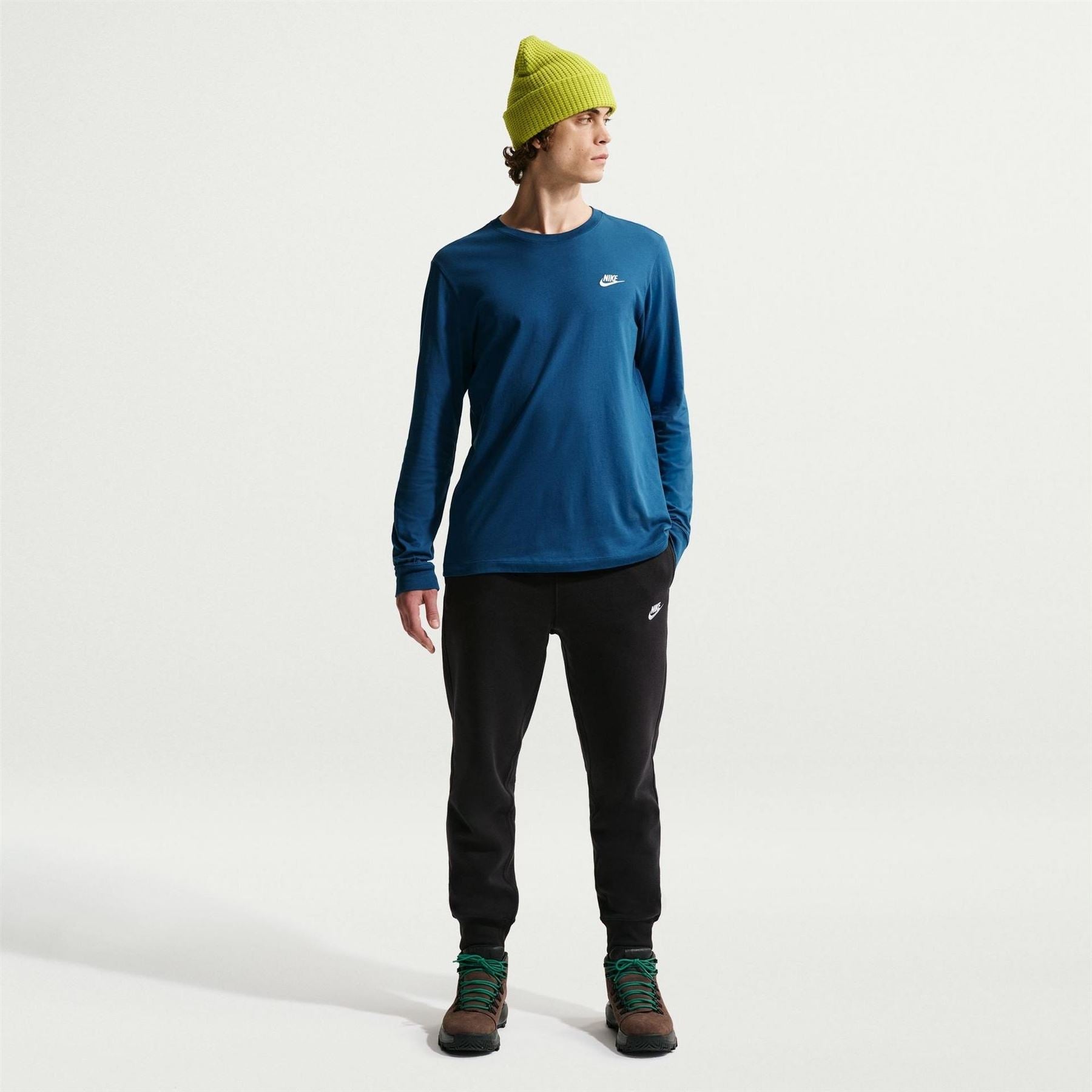 Nike Mens Club Long Sleeve T-Shirt