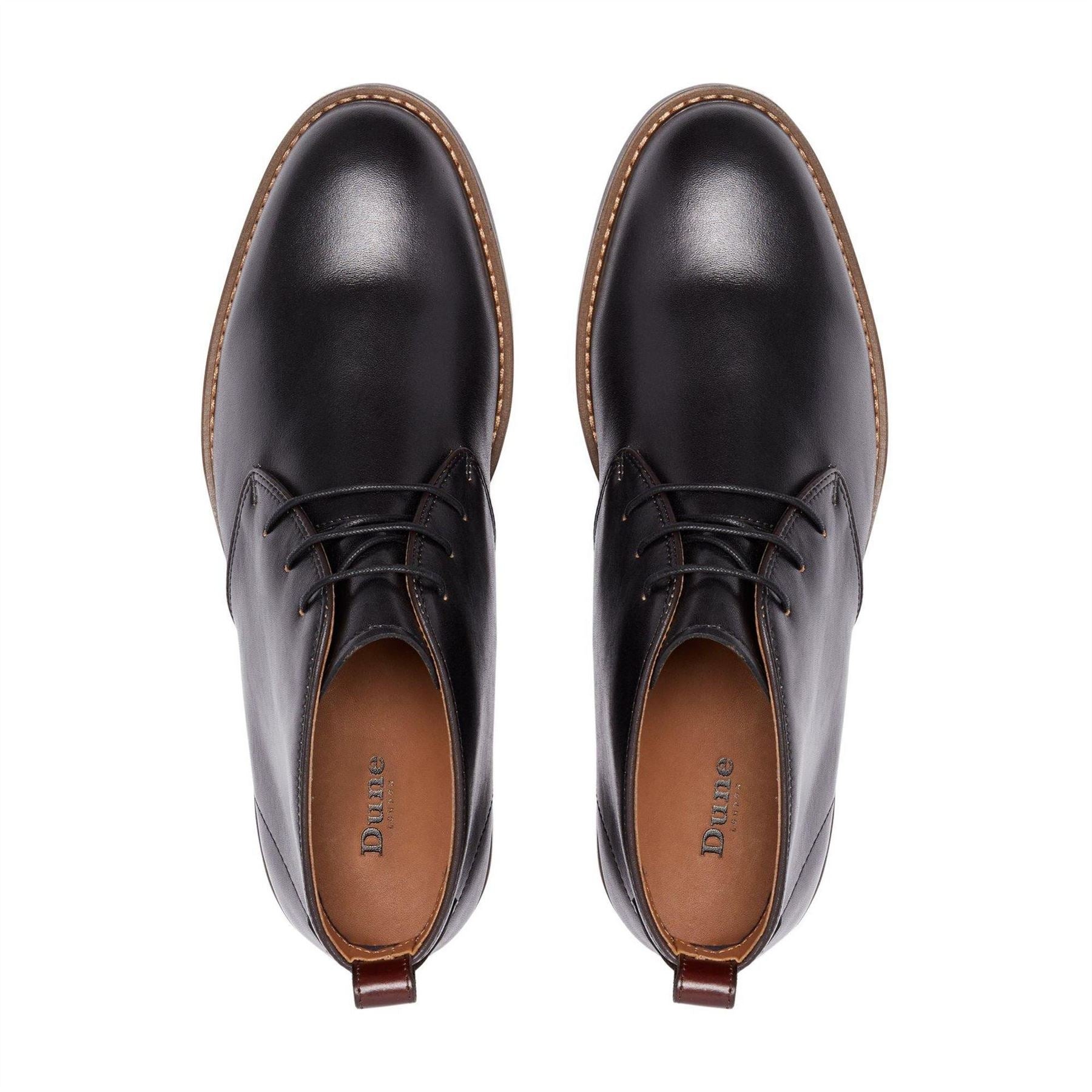Dune London Marching Leather Shoe