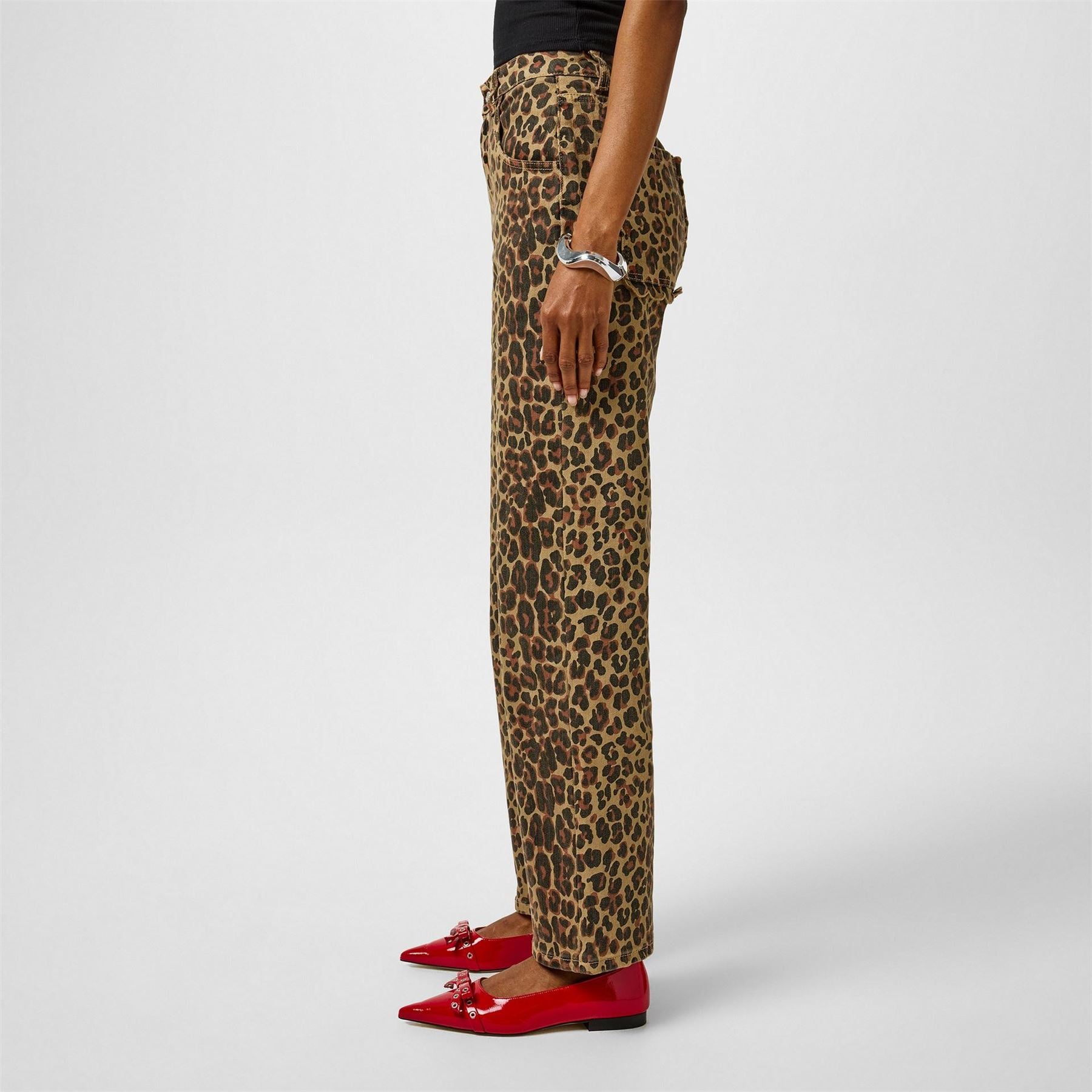 Never Fully Dressed Lucia Scallop Detail Jeans