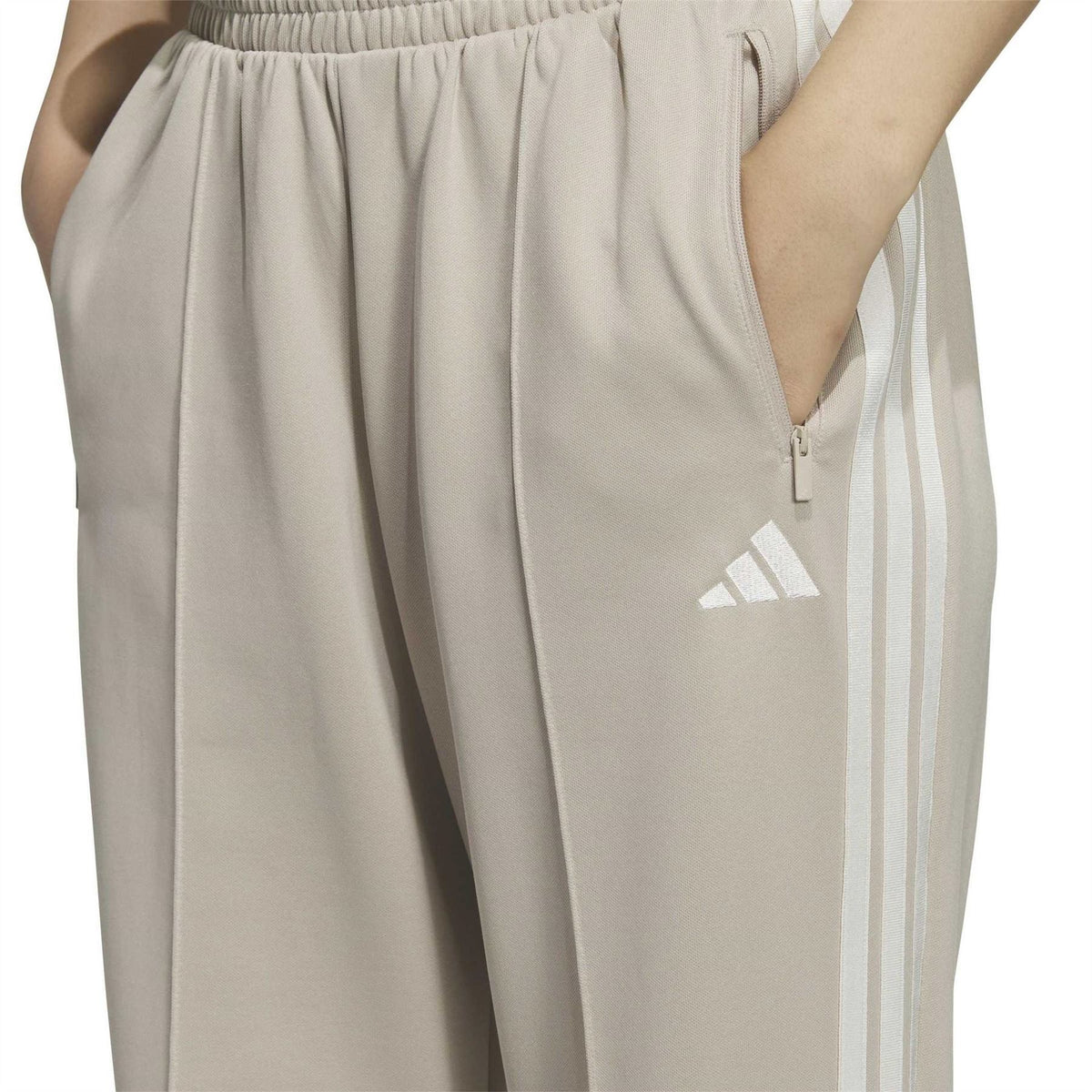 adidas Solid Patterned Track Pants